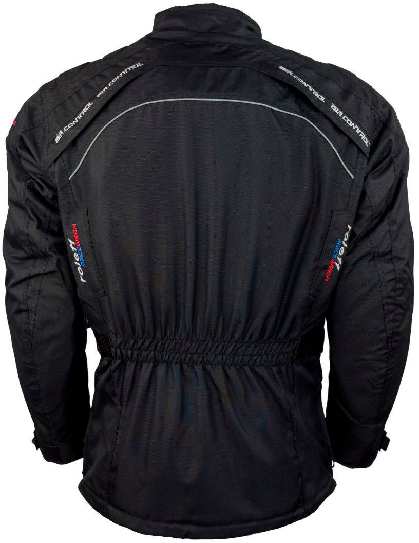 roleff Motorradjacke Liverpool RO Unisex, Mit Sicherheitsstreifen, 4 Taschen
