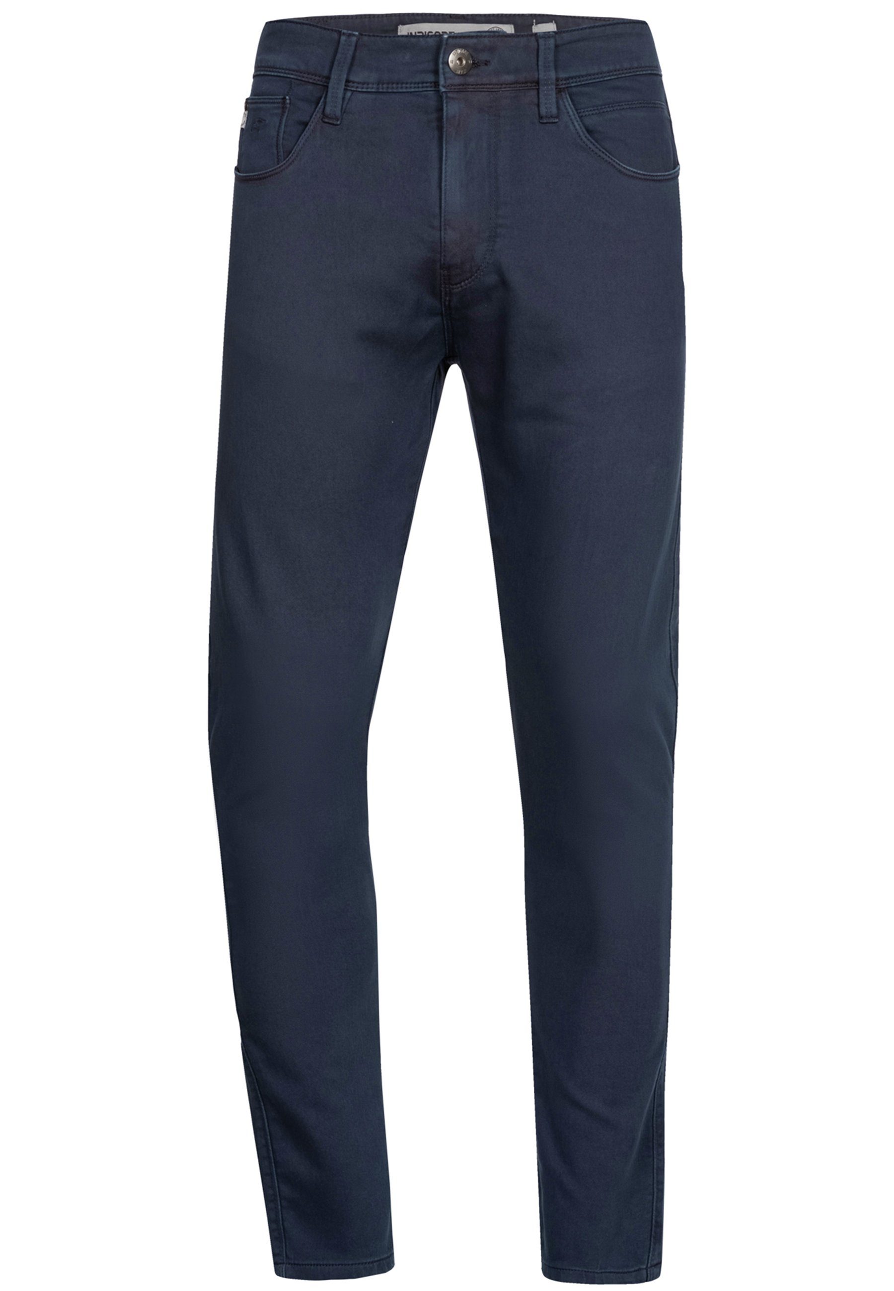 Indicode Navy Slim-fit-Jeans Milos