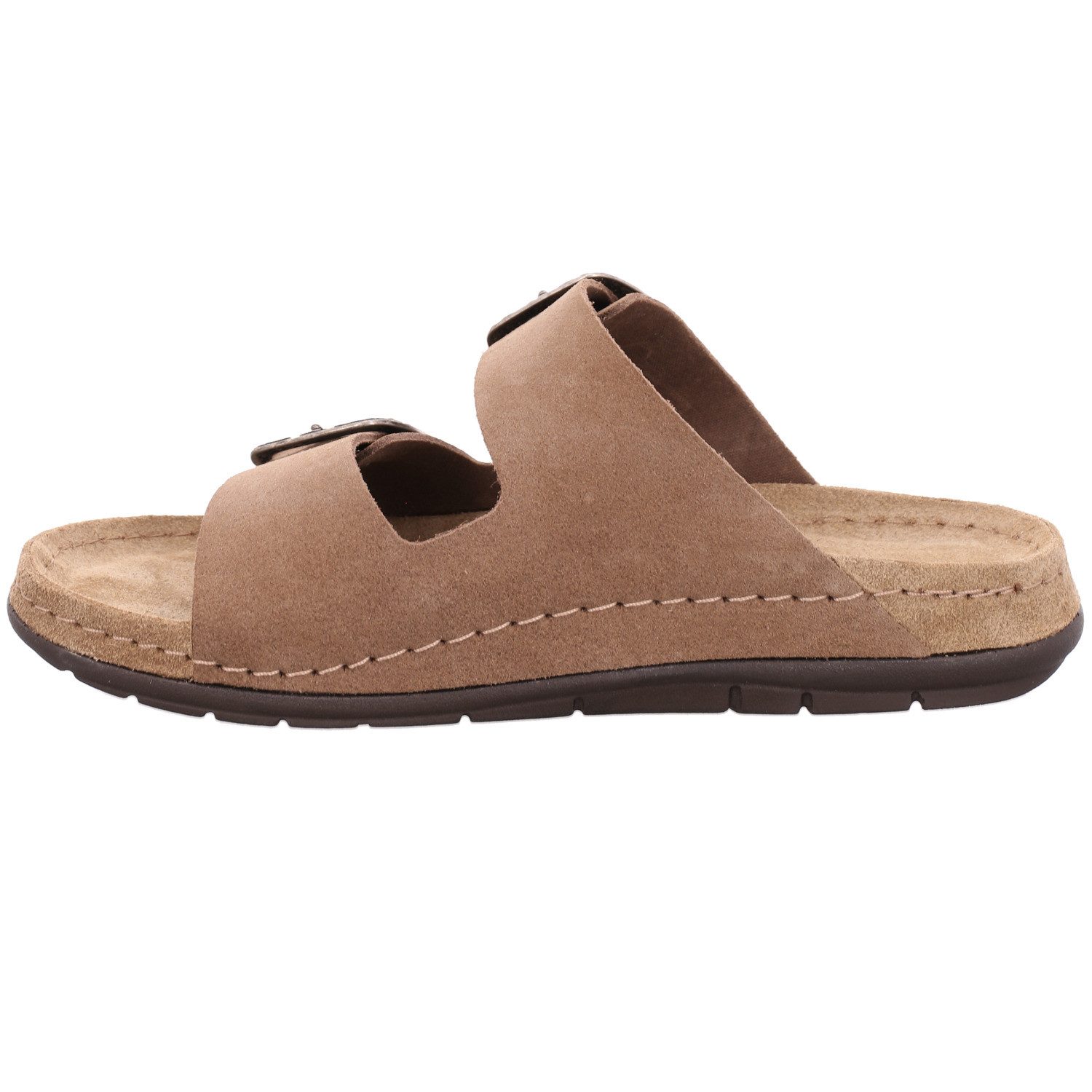 Rohde Rodigo-D Pantolette Sommerschuh, Hausschuh mit verstellbaren Schnallen