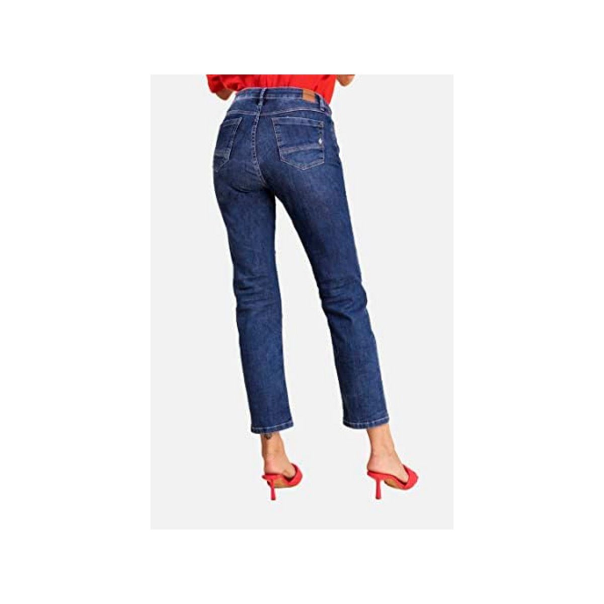 FIRE BLUE 5-Pocket-Jeans (1-tlg) grau