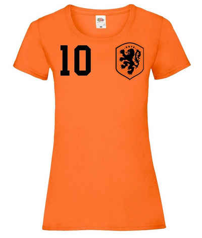 Youth Designz T-Shirt Niederlande Damen T-Shirt mit trendigem Motiv