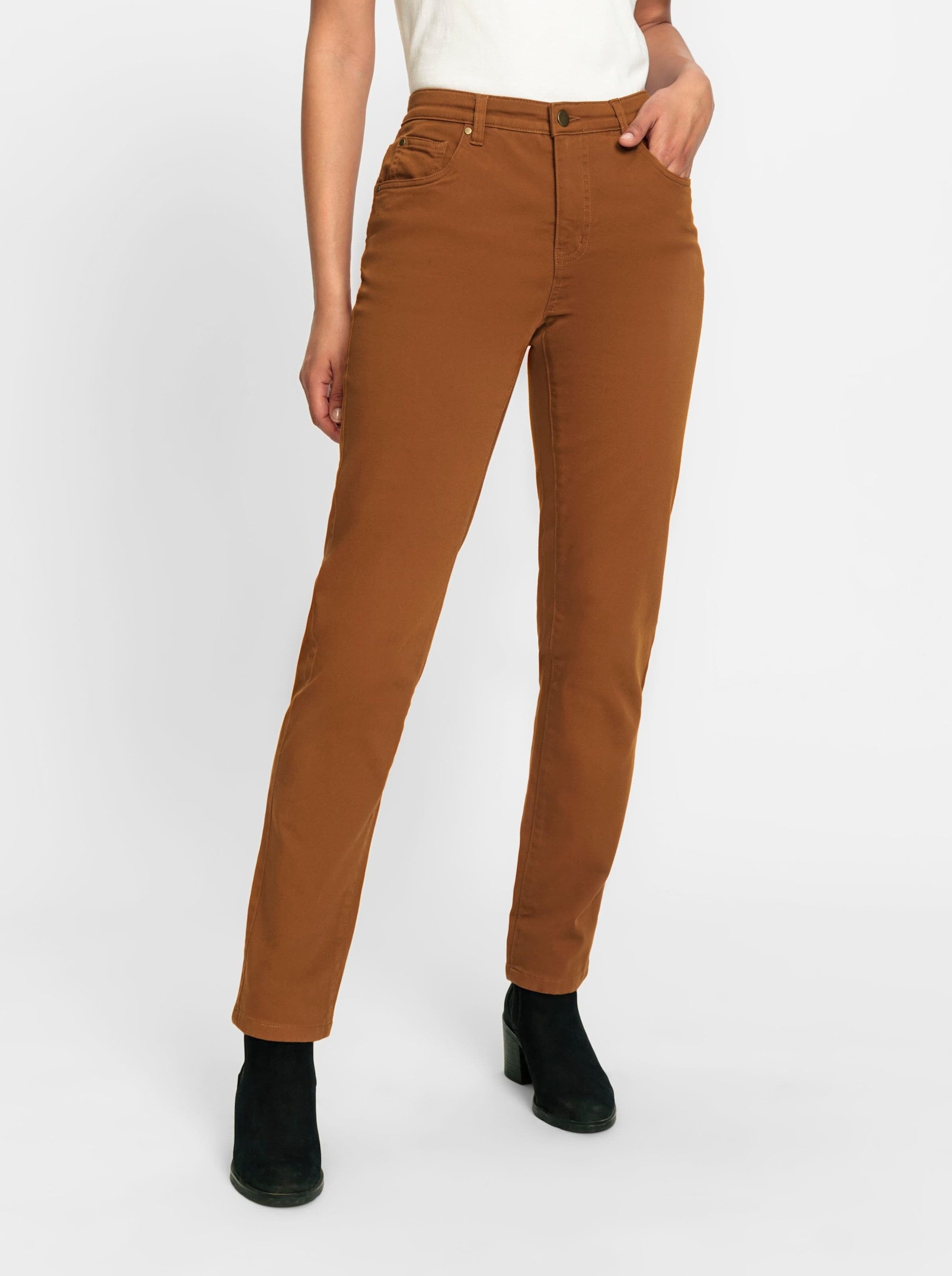 Witt Bequeme Jeans Jeans leicht vertieft