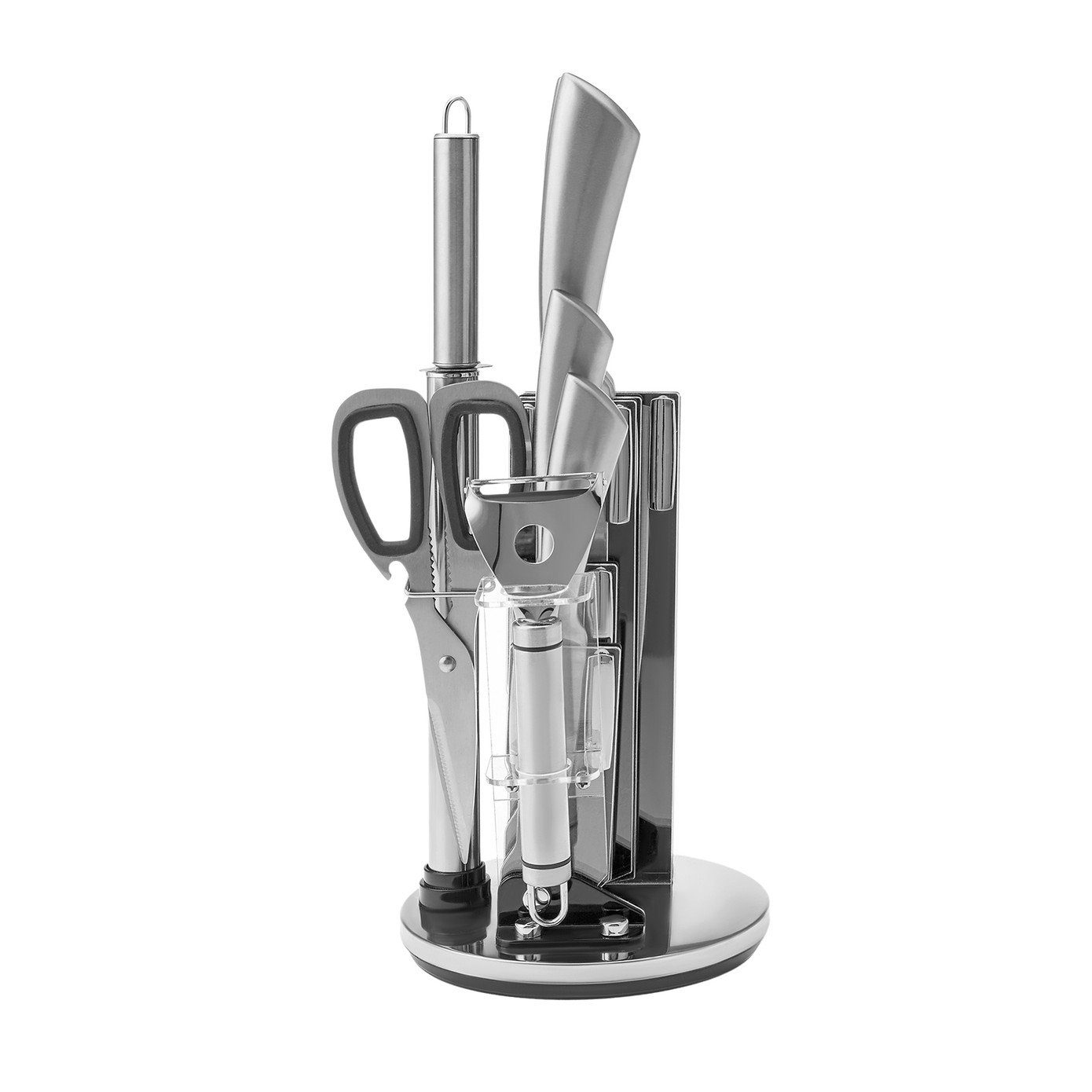 Karaca Messer-Set Meister Palm Steel Messerset, 9-teilig, Brotmesser