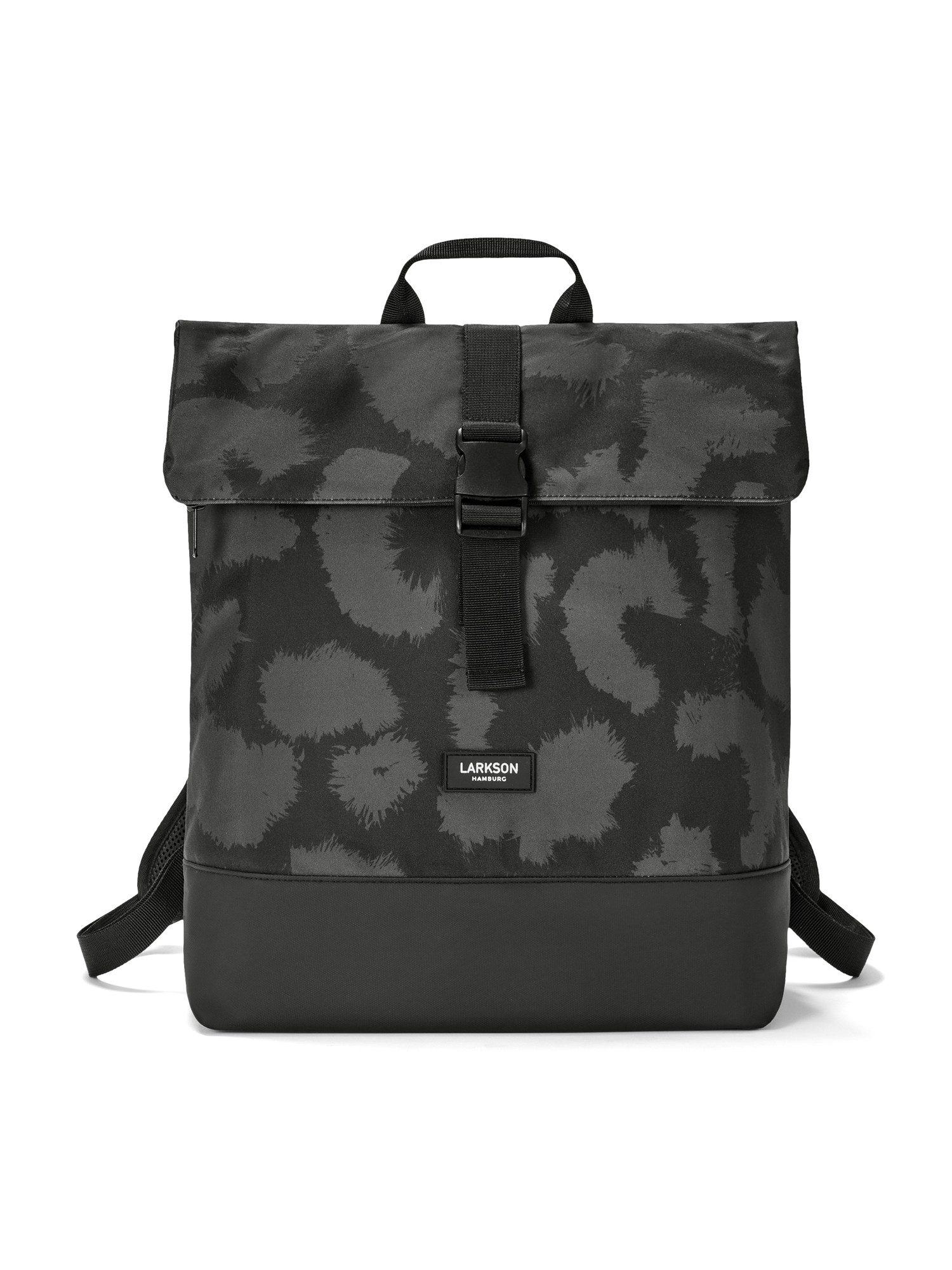 LARKSON Cityrucksack TAMMO, Rolltop Damen Herren, Laptop Fach (1-tlg), Flexible Größe, Wasserabweisend