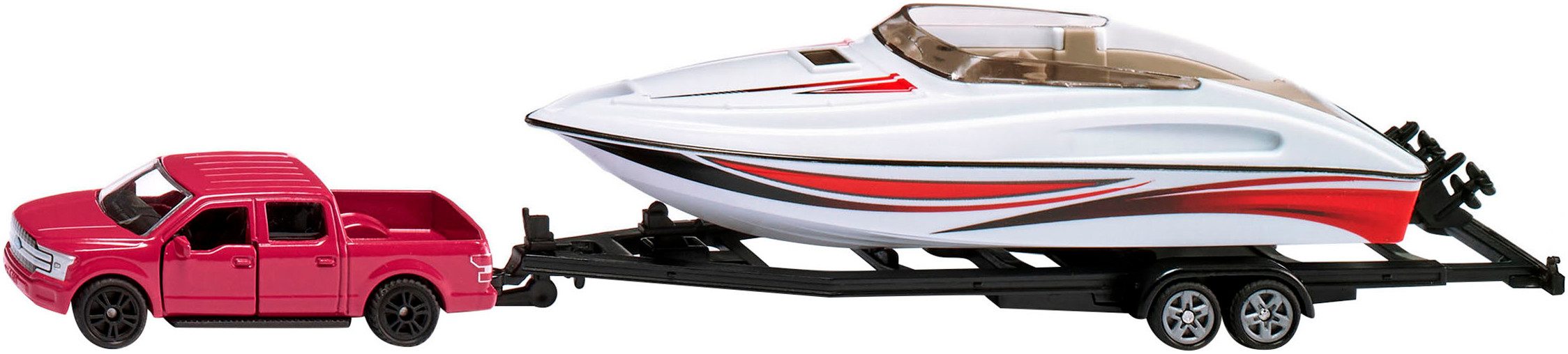 Siku Spielzeug-Auto Ford F150 mit Motorboot (2568) günstig online kaufen