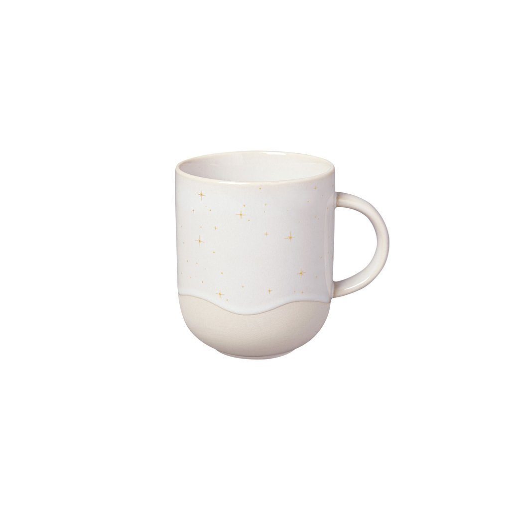 like. by Villeroy & Boch Tasse Winter Glow Becher mit Henkel, 350 ml, Porzellan