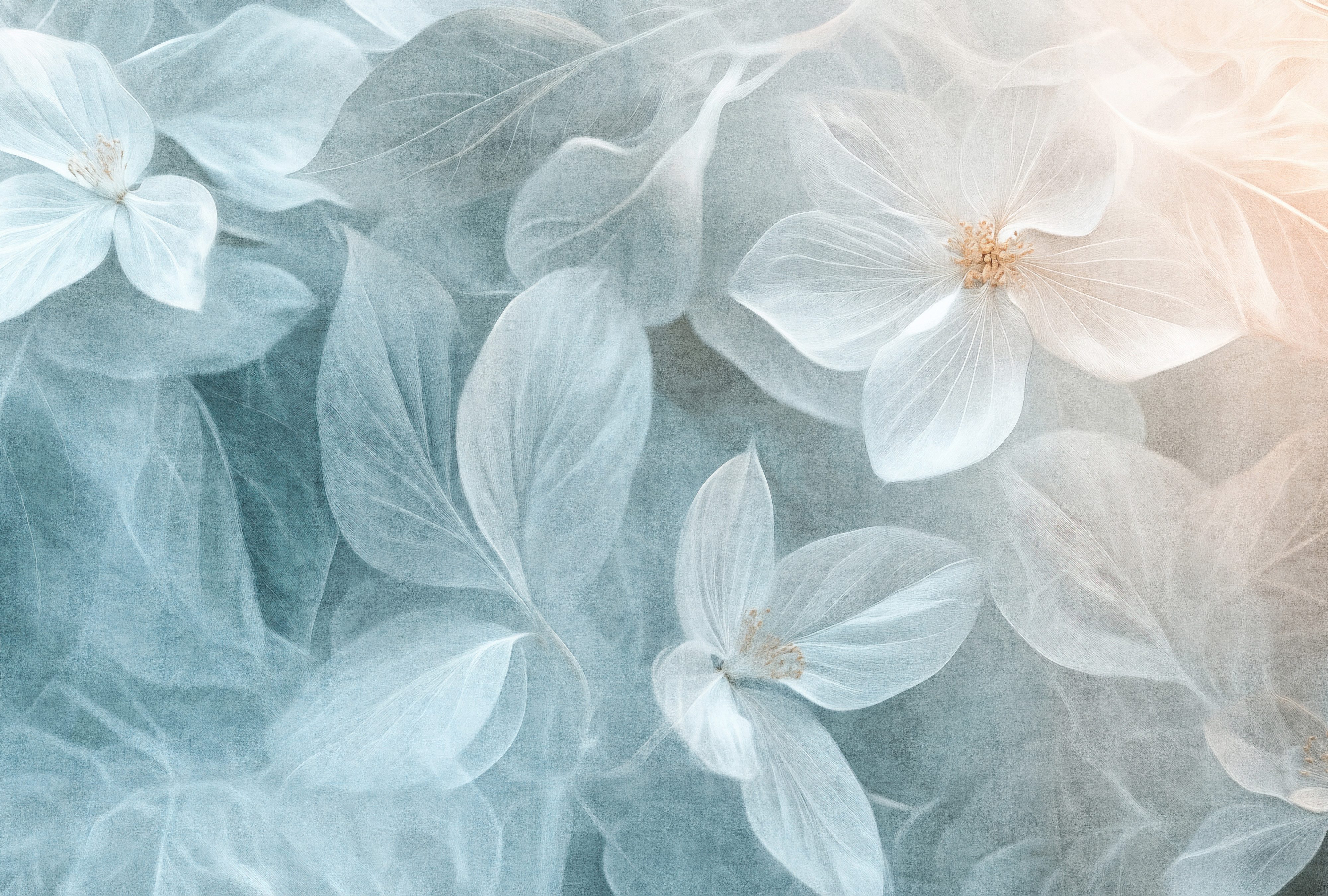 Erismann Vliestapete Vliestapete Aquarelloptik türkis Erismann 220870701