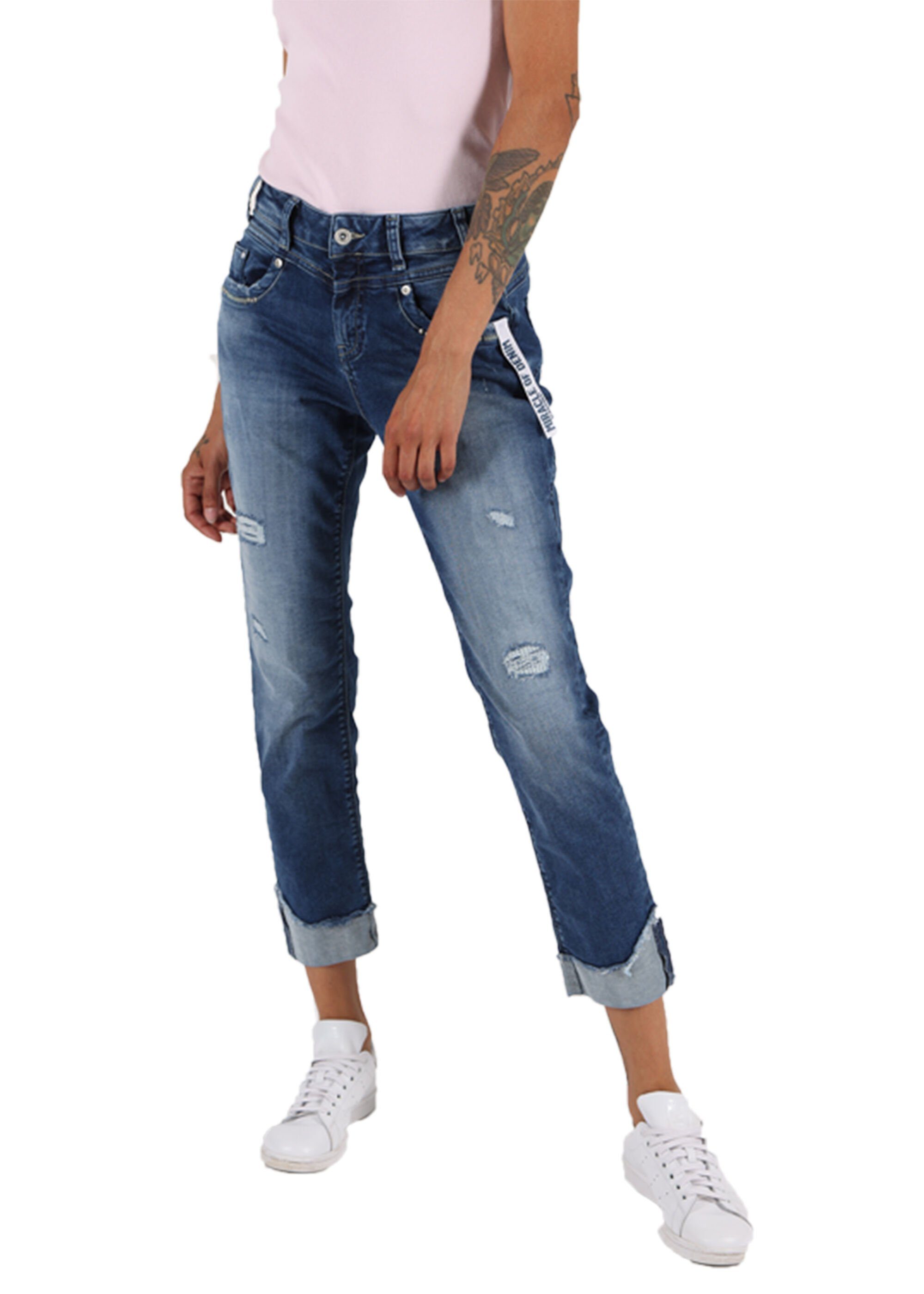 Miracle of Denim Regular-fit-Jeans Rita Rest Blue