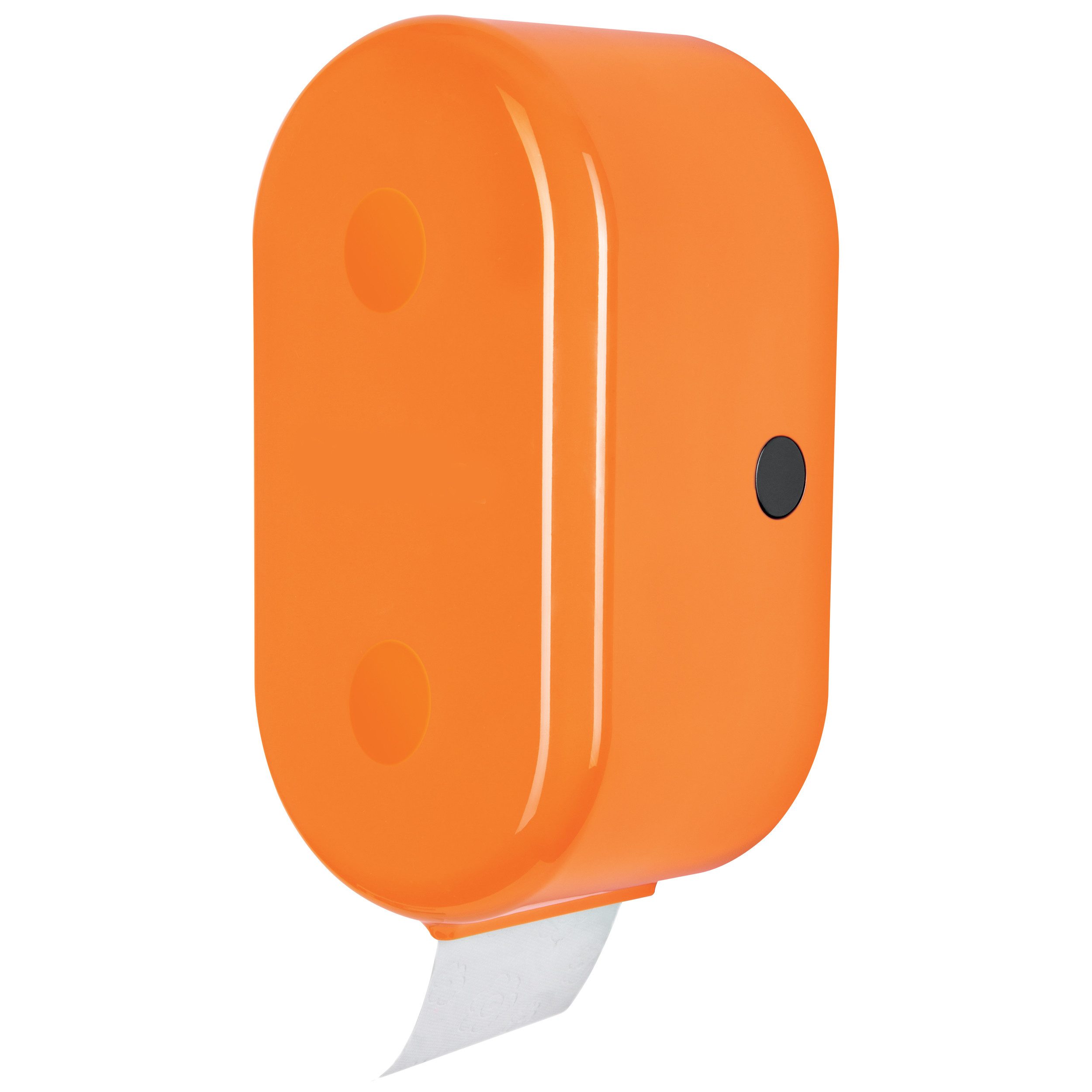 spirella Toilettenpapierhalter Spirella WC Rollenhalter + Ersatzrollenhalter "Cube" zum kleben