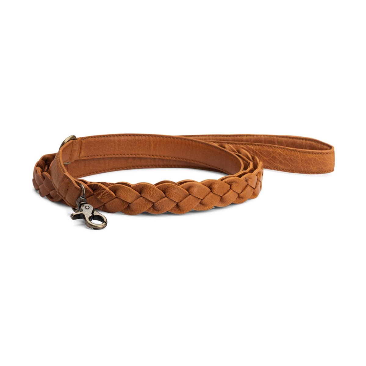 muud Hundeleine Leder Hundeleine Celia Whisky, Leder