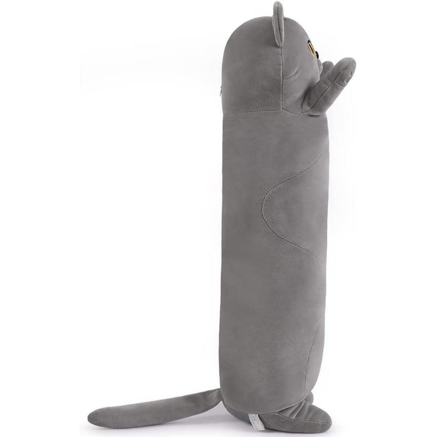 LuxusKollektion Kuscheltier Plüschkissen Katzen Kawaii Kuscheltier Körperkissen British Blue 90CM