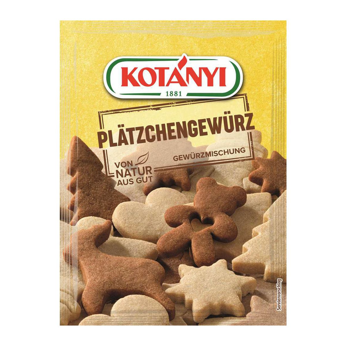 KOTANYI Gewürz, Kotanyi Plätzchengewürz Gewürzmischung weihnachtlich lecker 20g