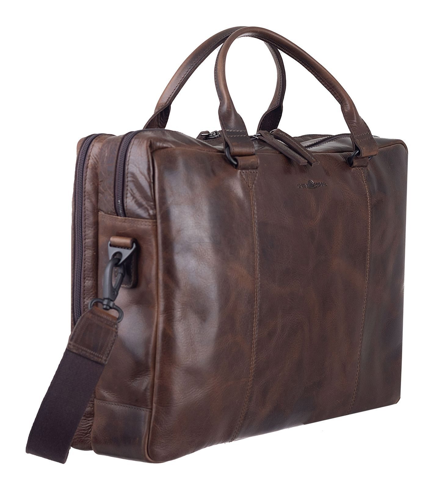 Greenburry Businesstasche Business Bag, aus echtem Rindsleder