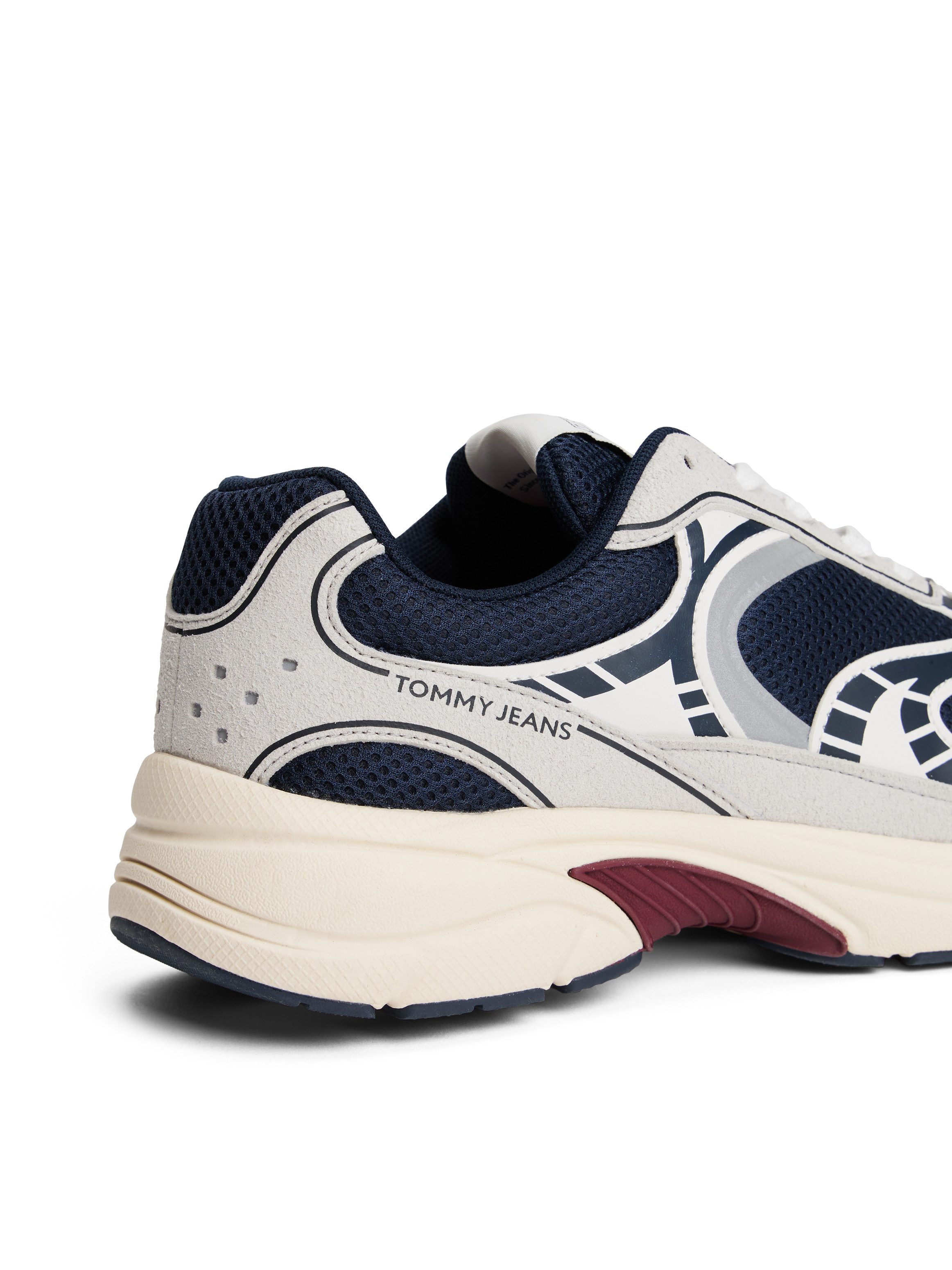 Tommy Jeans ARCHIVE '25 Sneaker, Freizeitschuh, Halbschuh, Schnürschuh mit reflektierenden Details