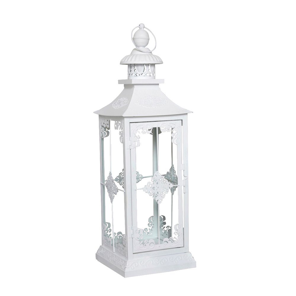 Grafelstein Kerzenlaterne Laterne CHALET weiß shabby günstig online kaufen
