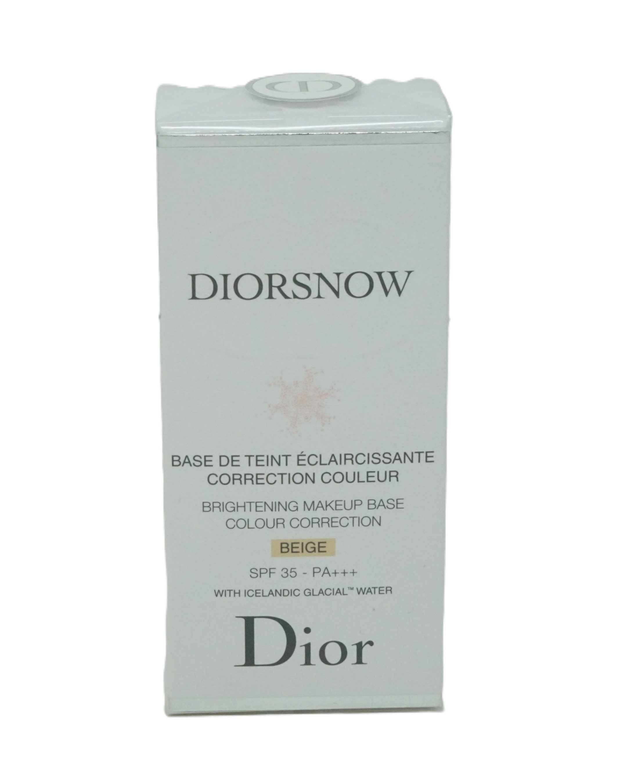 Foundation Dior Diorsnow Brightening Makeup Base Colour Correction Beige 30ml