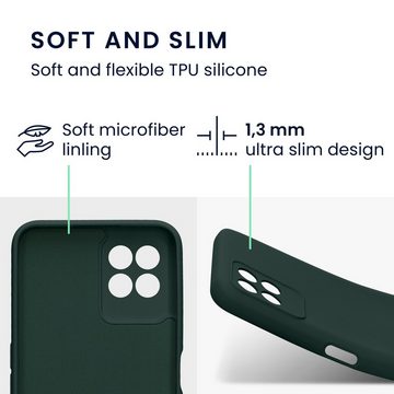 kwmobile Handyhülle Slim Case für Realme 8i, Hülle Silikon Handy - Handyhülle gummiert