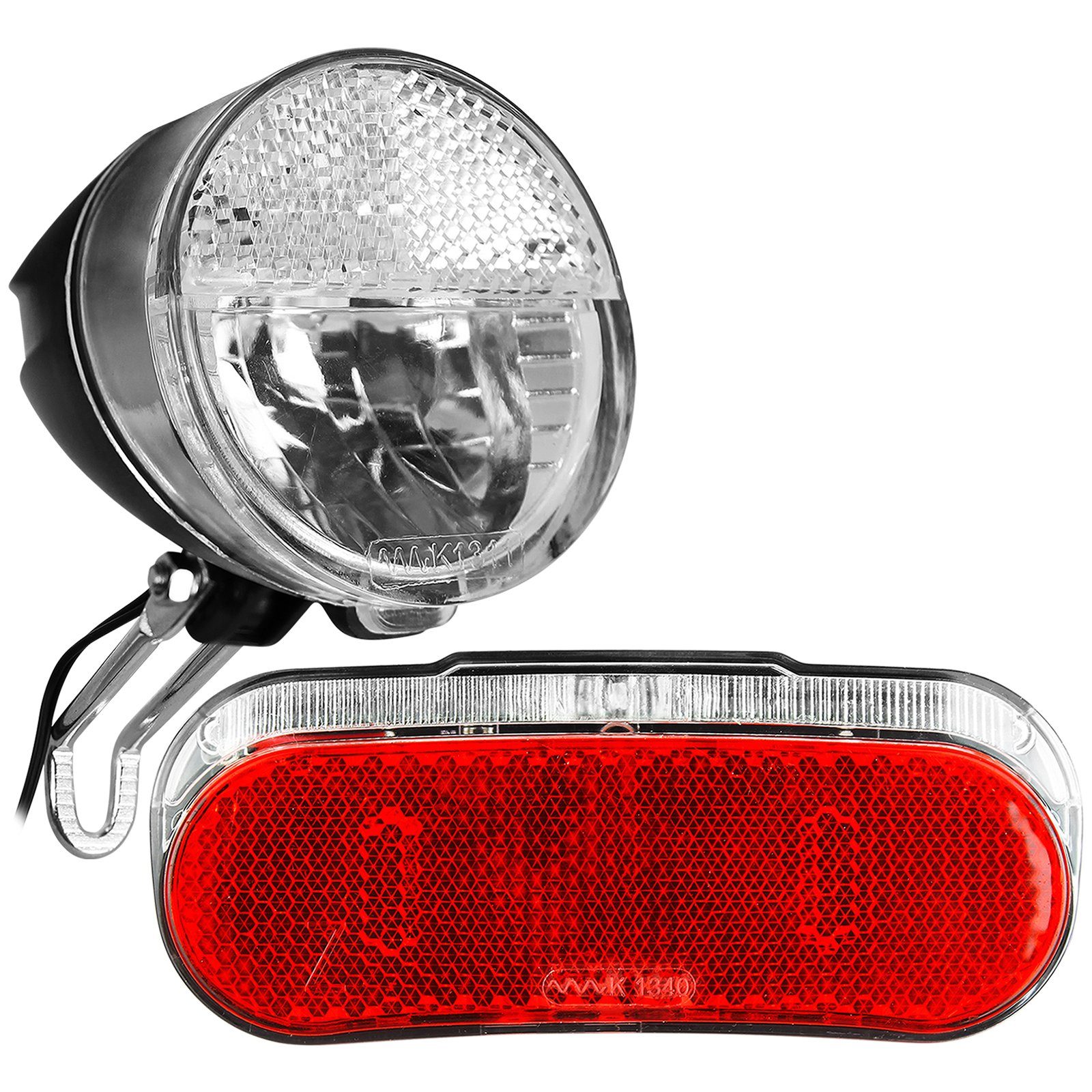 LED Fahrrad Front Scheinwerfer Lampe 15 LUX Nabendynamo Beleuchtung v,  11,99 €