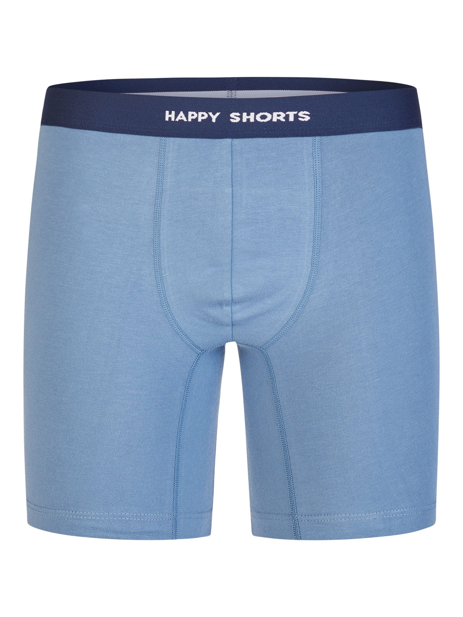 HAPPY SHORTS Langer Boxer Jersey (2-St) Boxershorts, Herren Unterhose