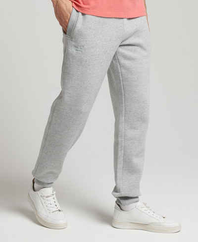 Superdry Jogger Pants VINTAGE LOGO EMB JOGGER Athletic Grey Marl