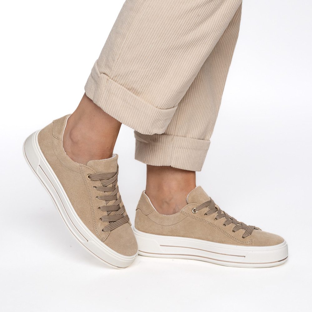 Ara CANBERRA Plateausneaker Freizeitschuh, Halbschuh, Schnürschuh in Bequemweite G (weit)