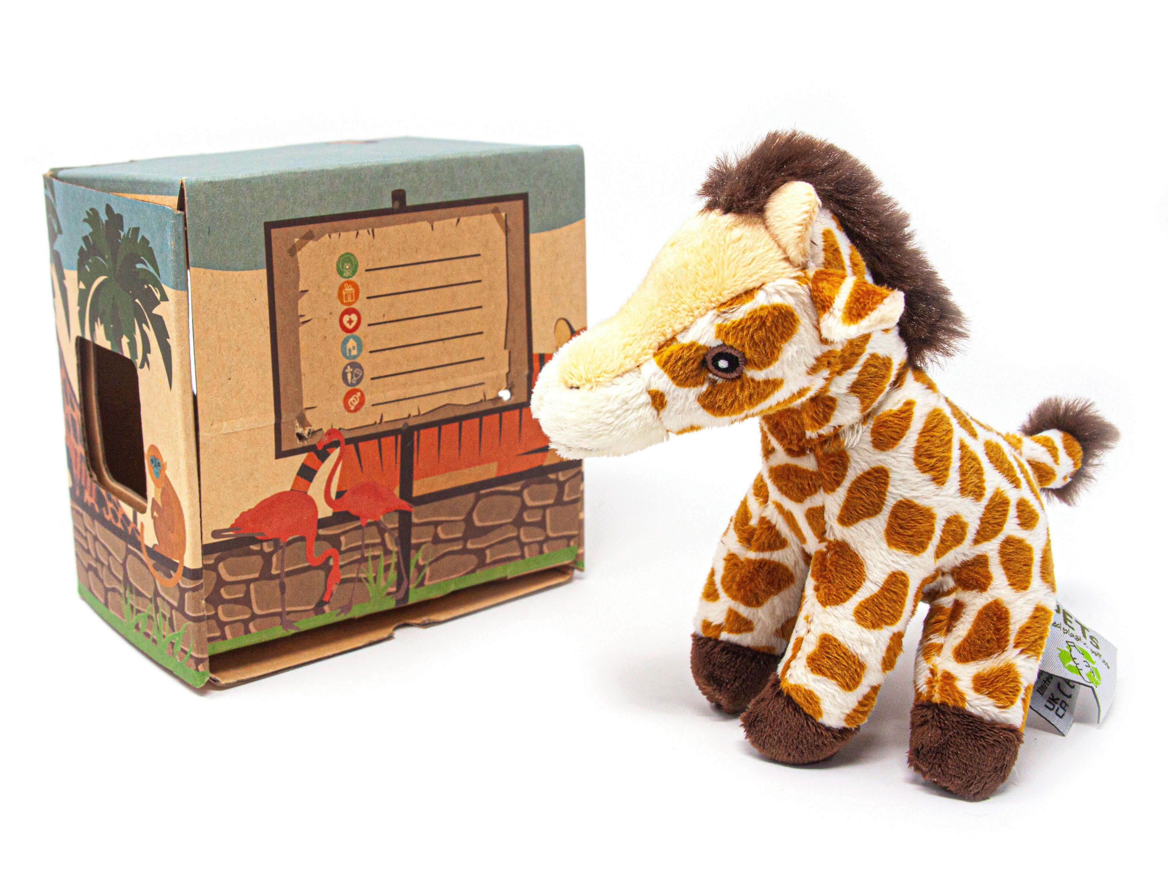 Kuscheltier Planet Nature - - Mini Zoo Nature Planet Giraffe Kuscheltier -