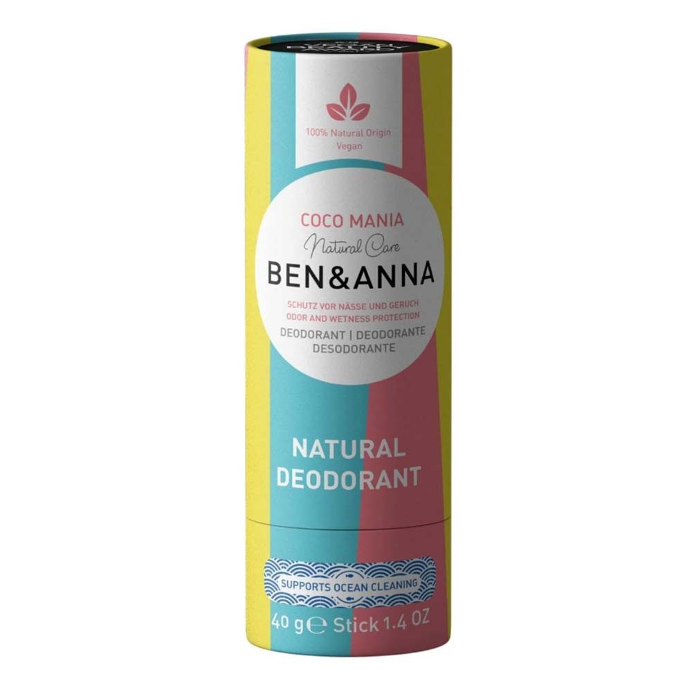 Ben & Anna Deo-Stift Papertube Deo Stick - Coco Mania 40g