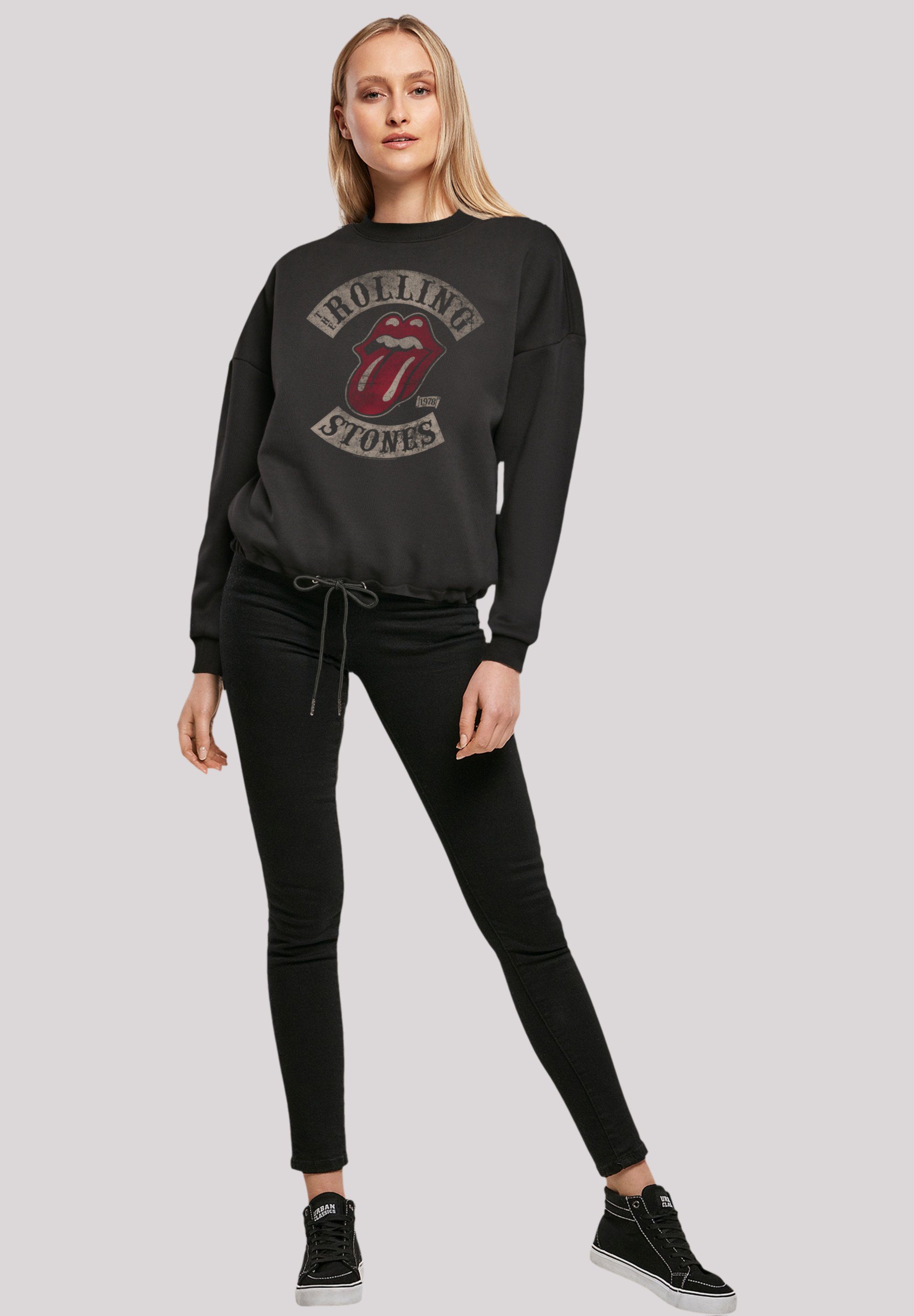 F4NT4STIC Sweatshirt The Rolling Stones Tour '78 Vector Premium Qualität