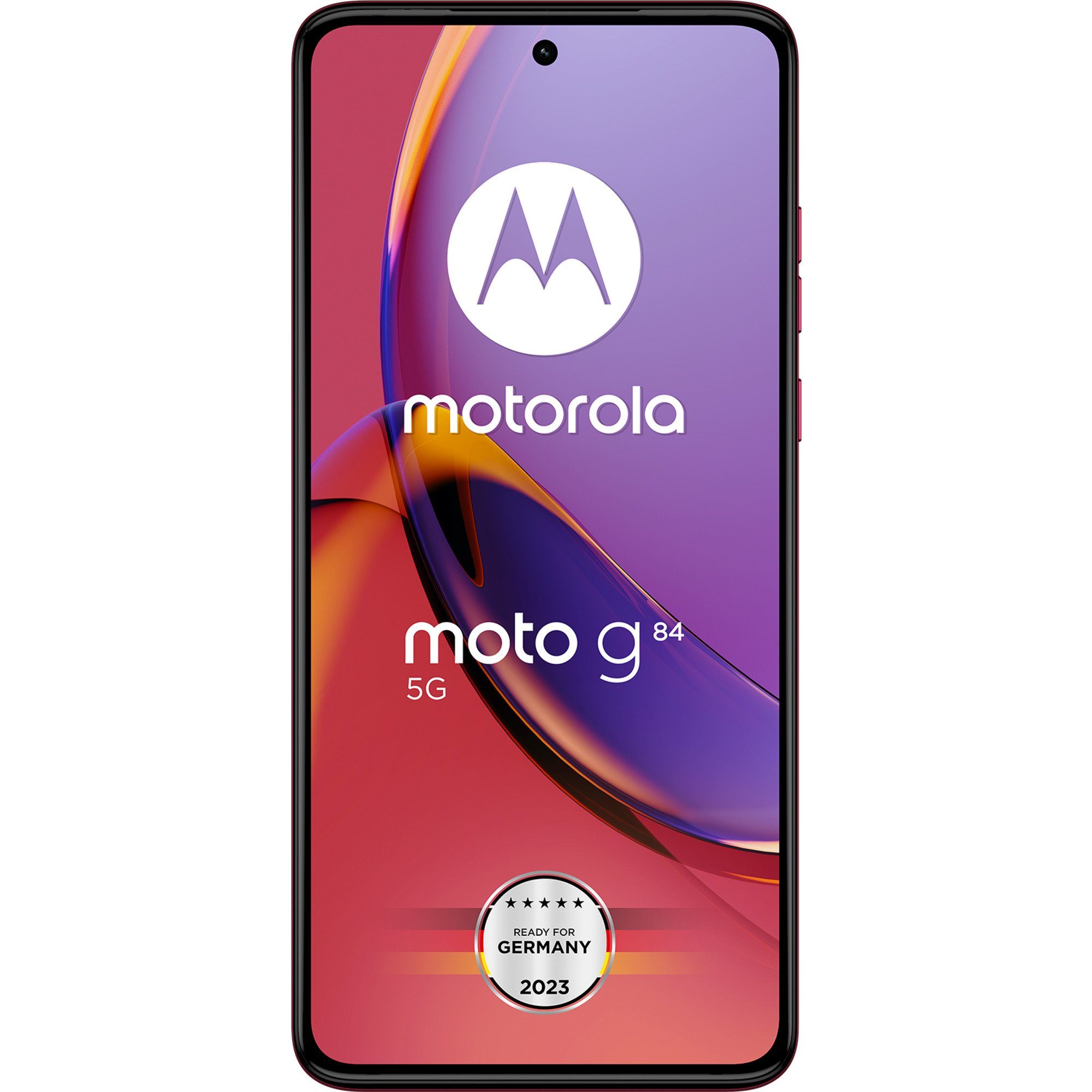 Motorola Motorola g84 Smartphone 256GB, Handy, (50 5G MP Kamera) (Viva Magenta, MP