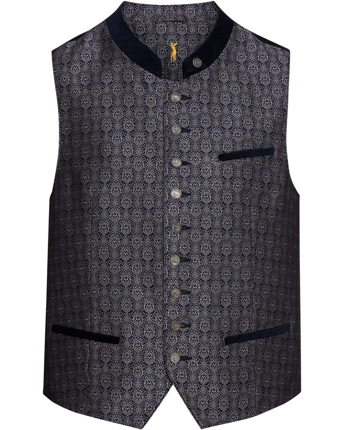 Almsach Trachtenweste Jacquard-Weste