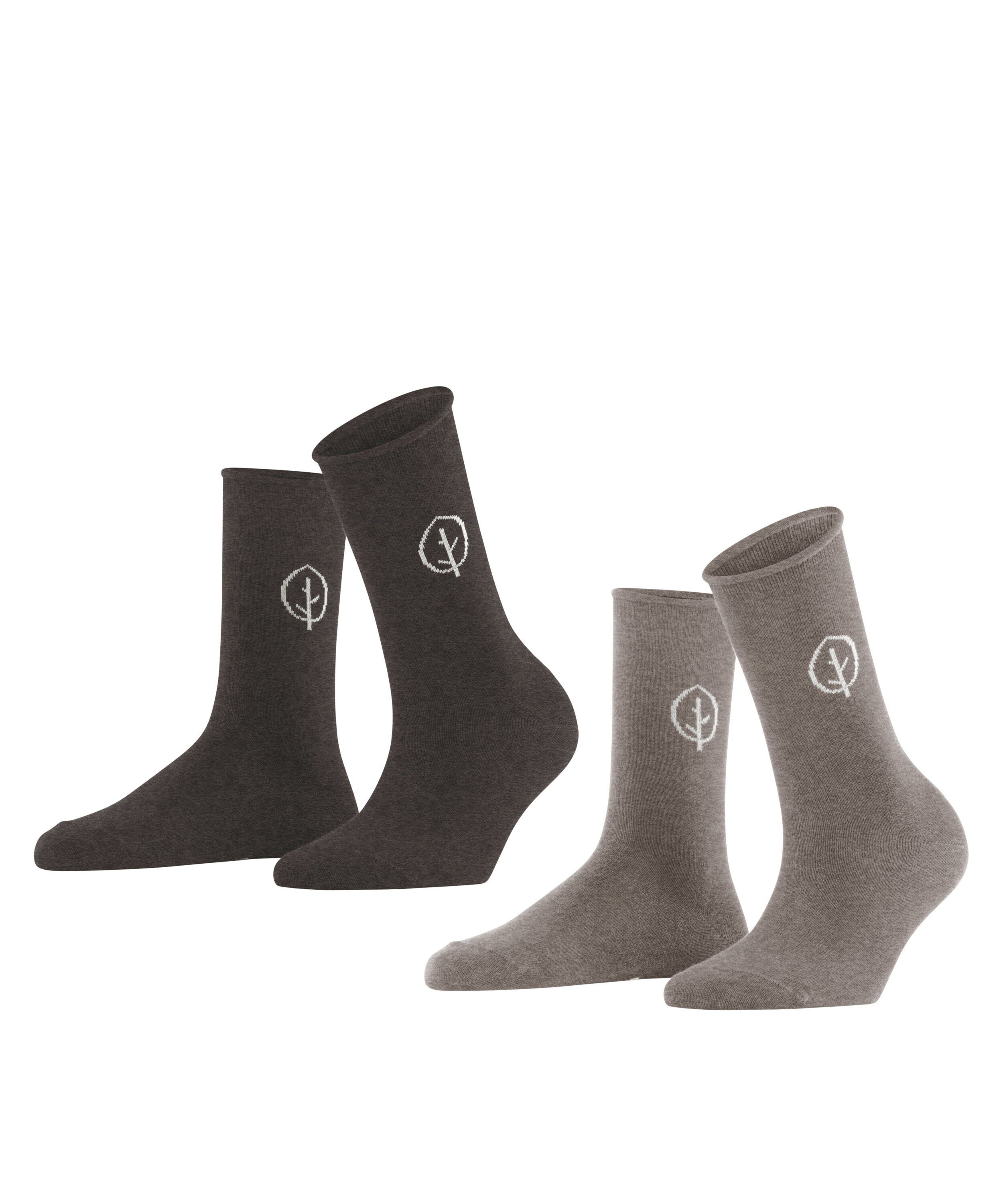 Esprit (2-Paar) 2-Pack Forest sortiment Socken (0030)