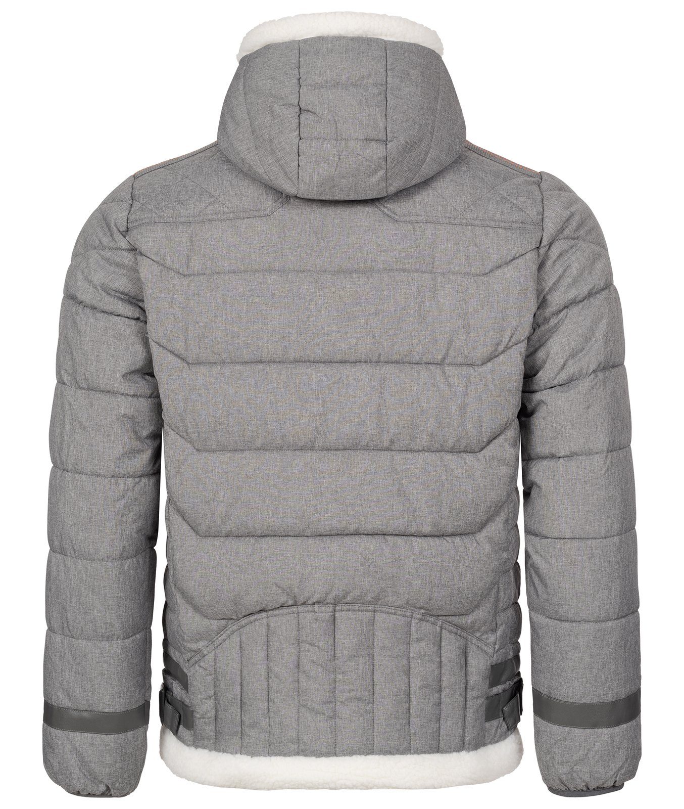 Geo Norway Winterjacke Herren Winterjacke Teddyfell-Kapuze