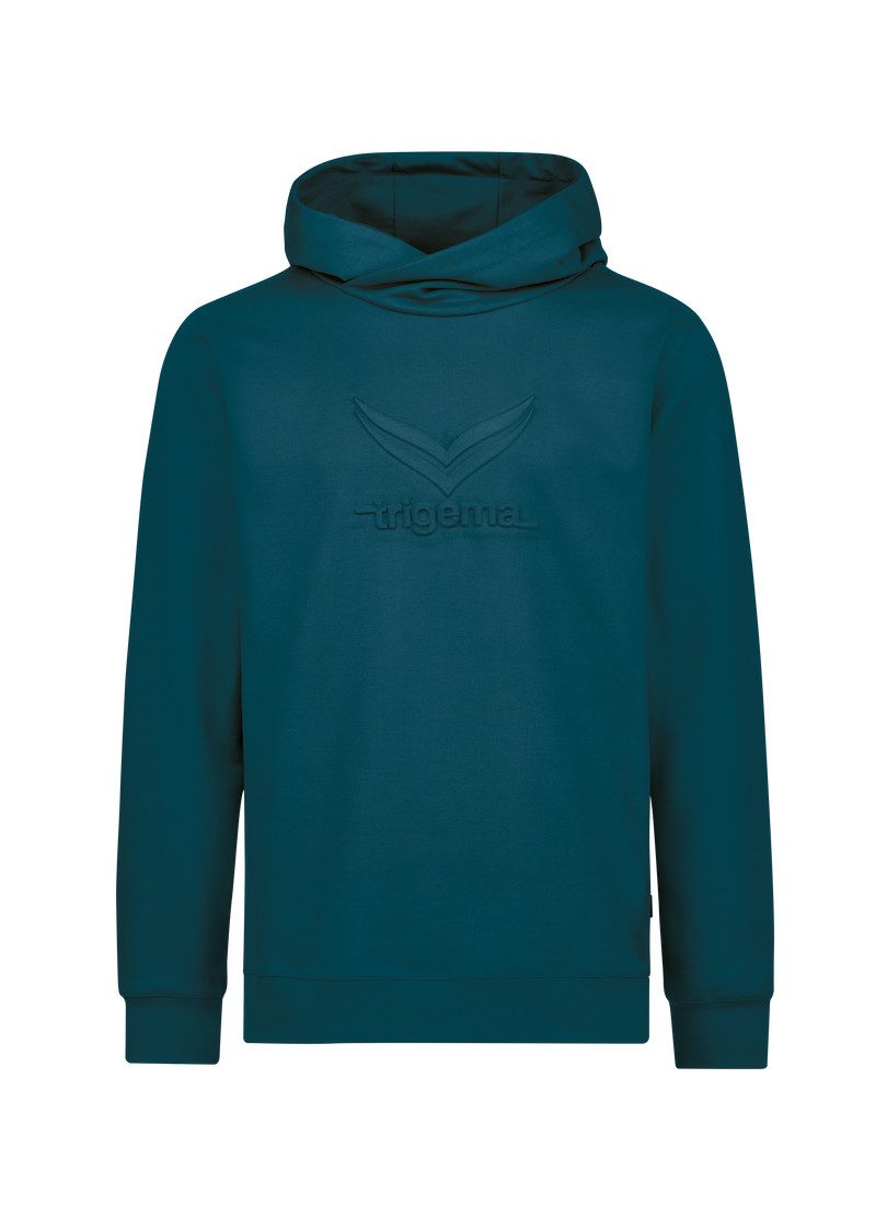 Trigema Kapuzensweatshirt TRIGEMA Kapuzenpullover mit großem 3D-Motiv günstig online kaufen