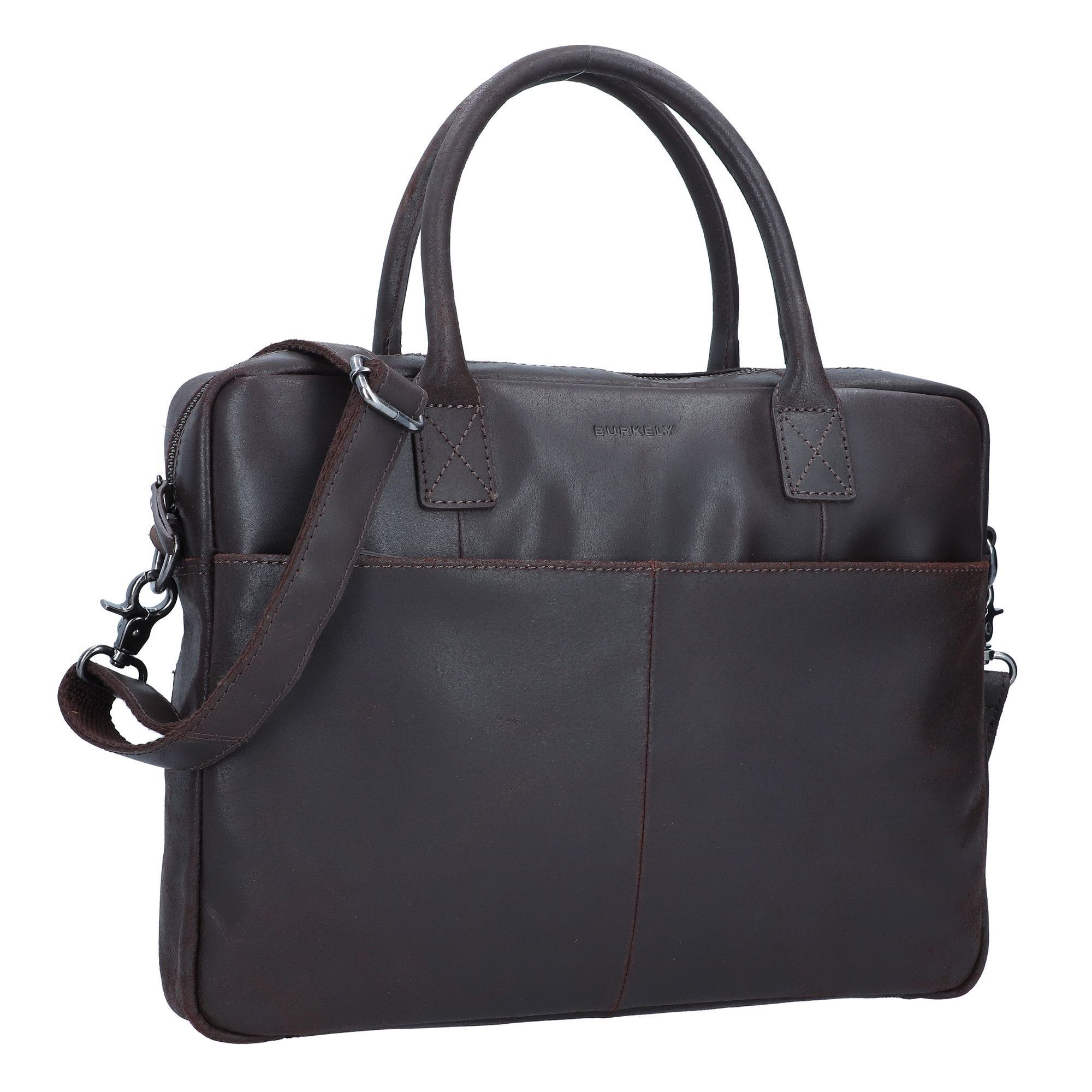Burkely Aktentasche Vintage, Leder