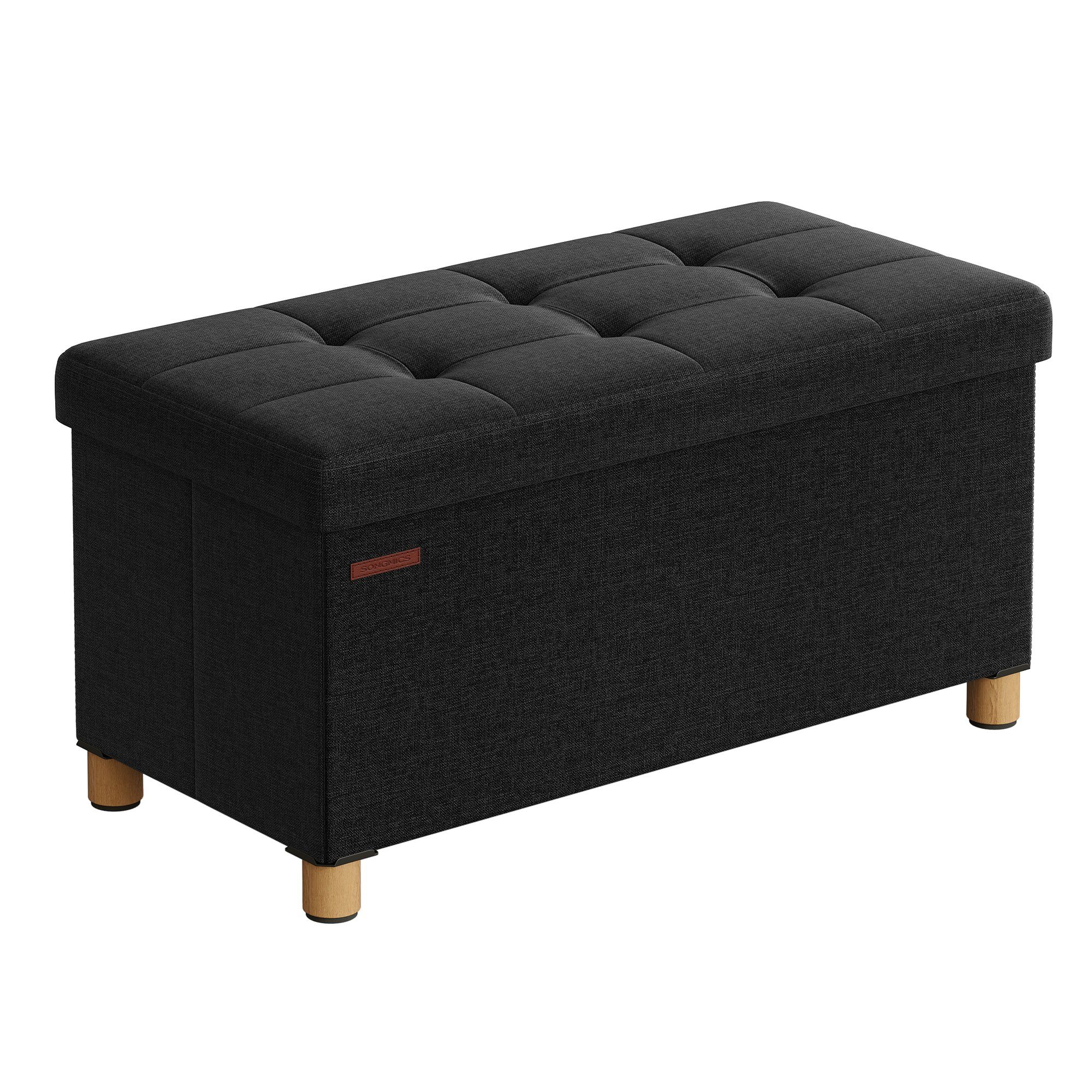 SONGMICS Sitzbank sitzhocker, 76/110cm mit Stauraum, günstig online kaufen