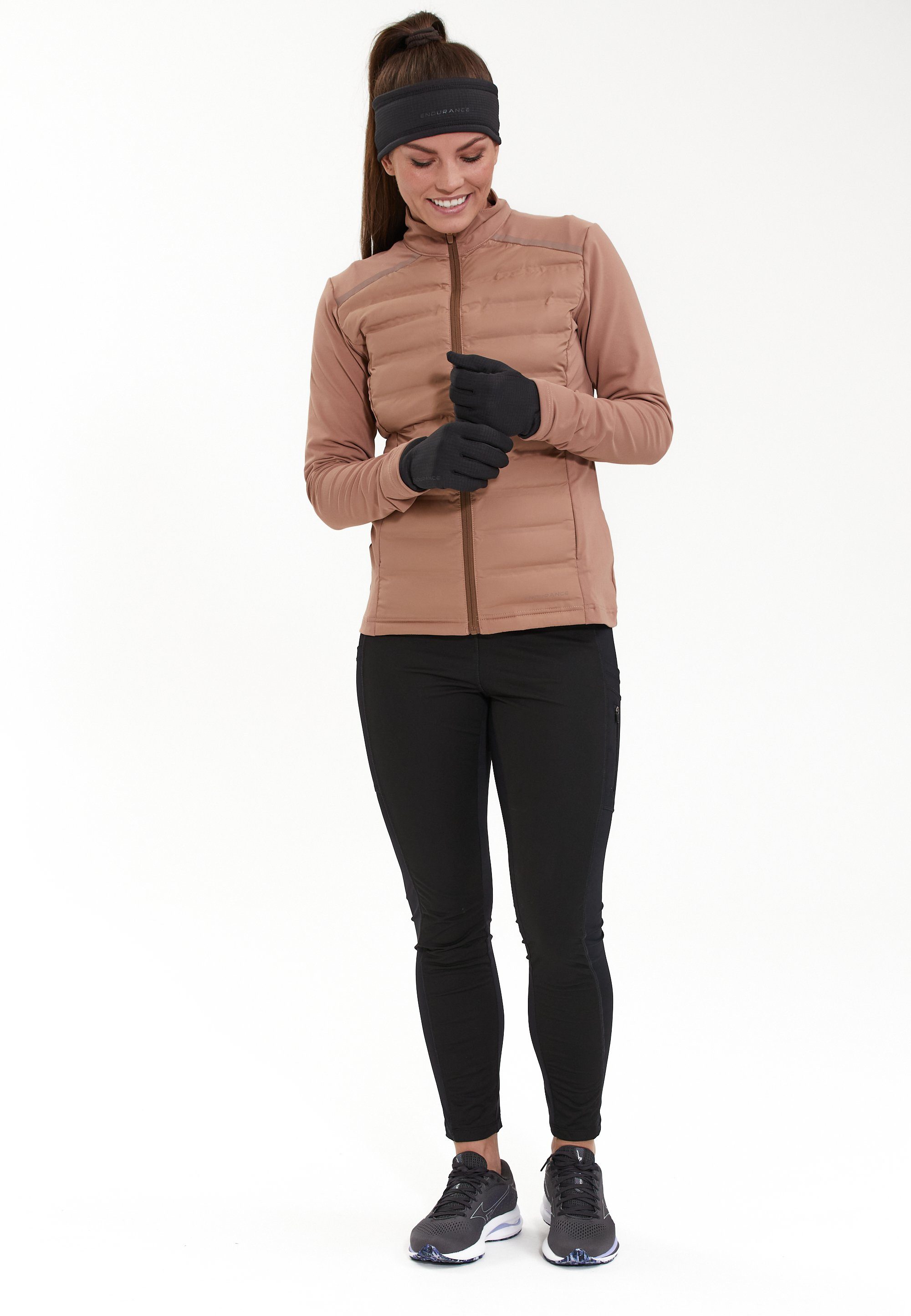 ENDURANCE Laufhandschuhe Nevier mit praktischer Quick Dry-Technologie