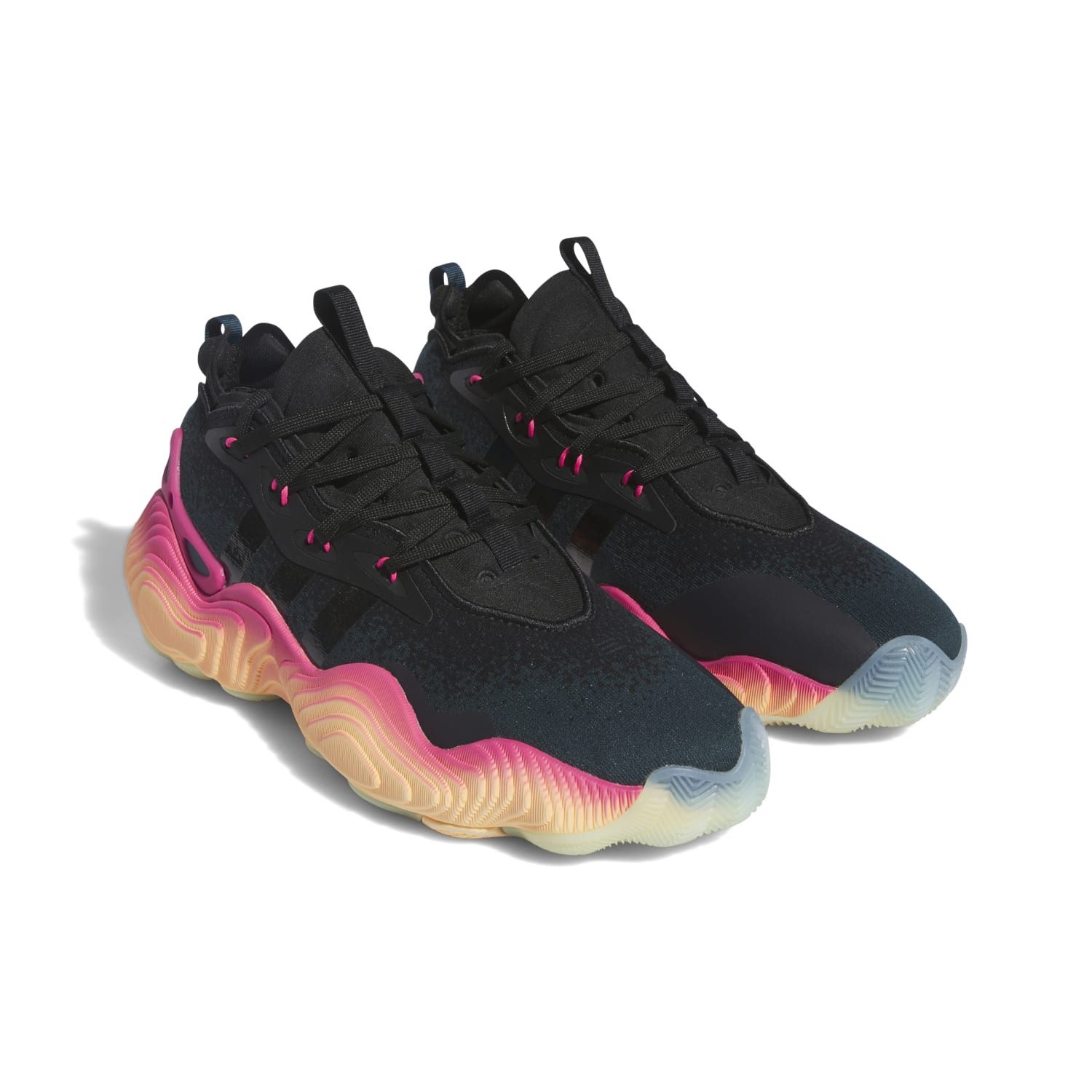 adidas Performance Hallen-Indoorschuhe Trae Young 3 (Basketball) schwarz Herren Badmintonschuh