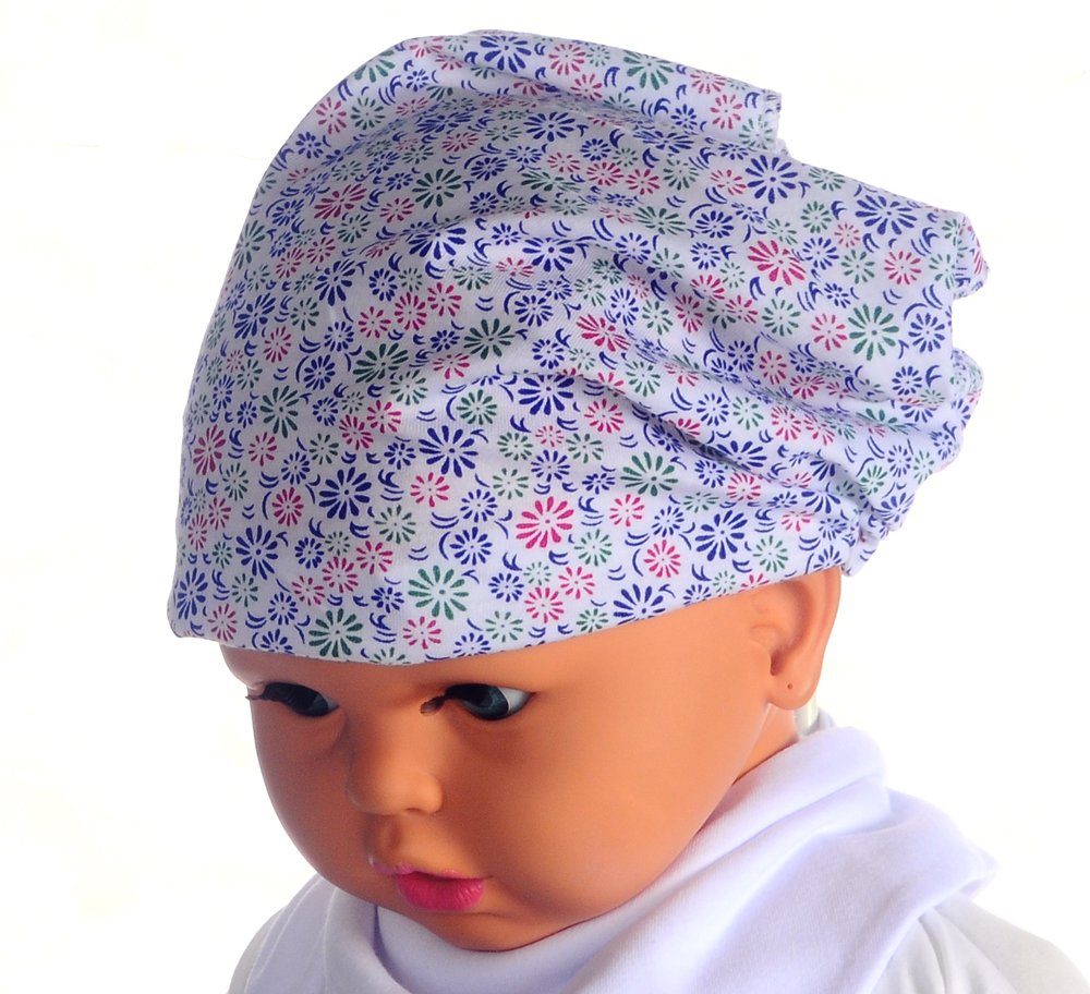 Bortini Baby Bandana Mütze Kopftuch Kinder für La Sommertuch Sommer Kopftuch