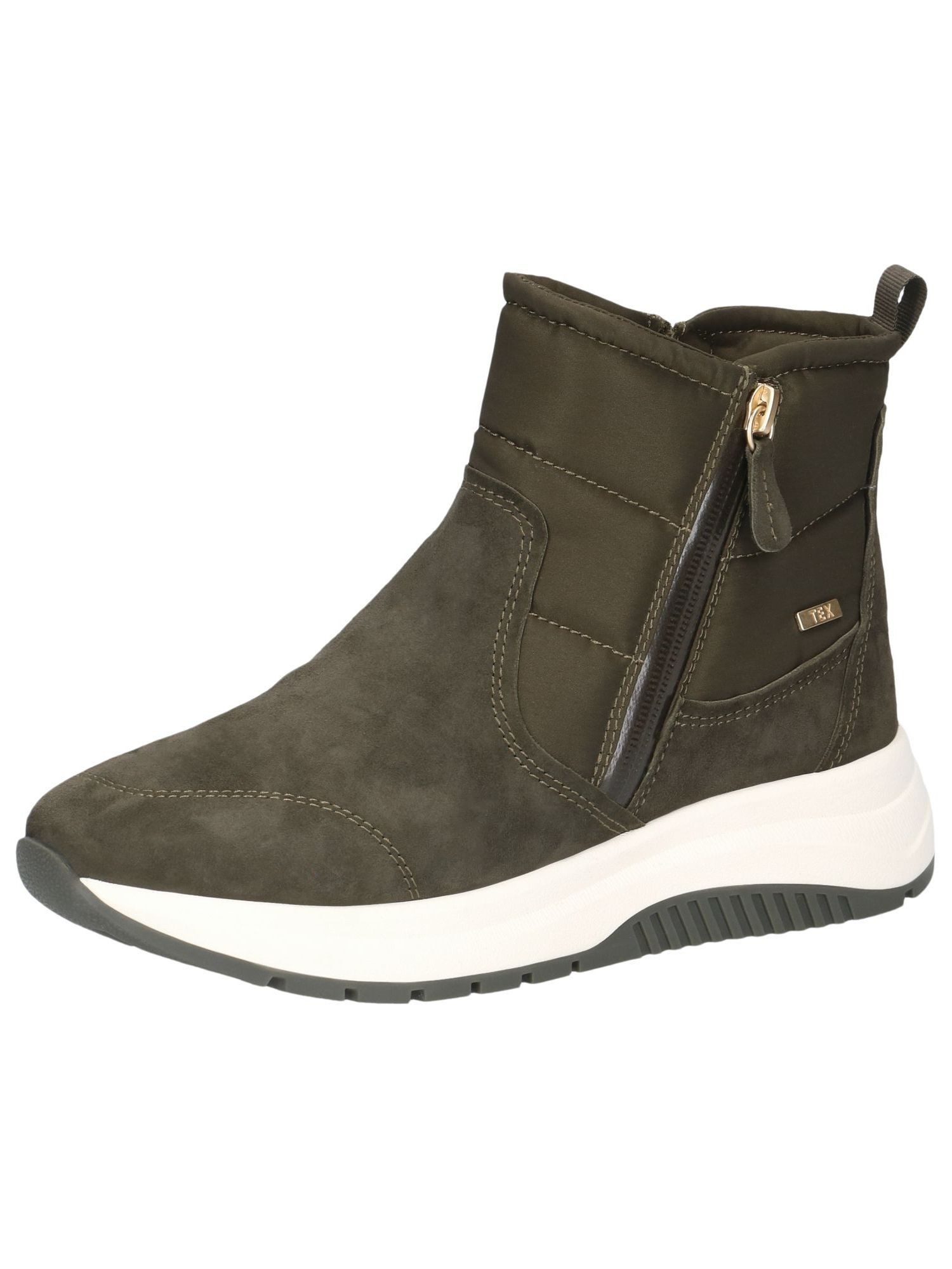 CAP Tex, CAP Airmot./FB aus Leder kein Absatz Winterstiefelette