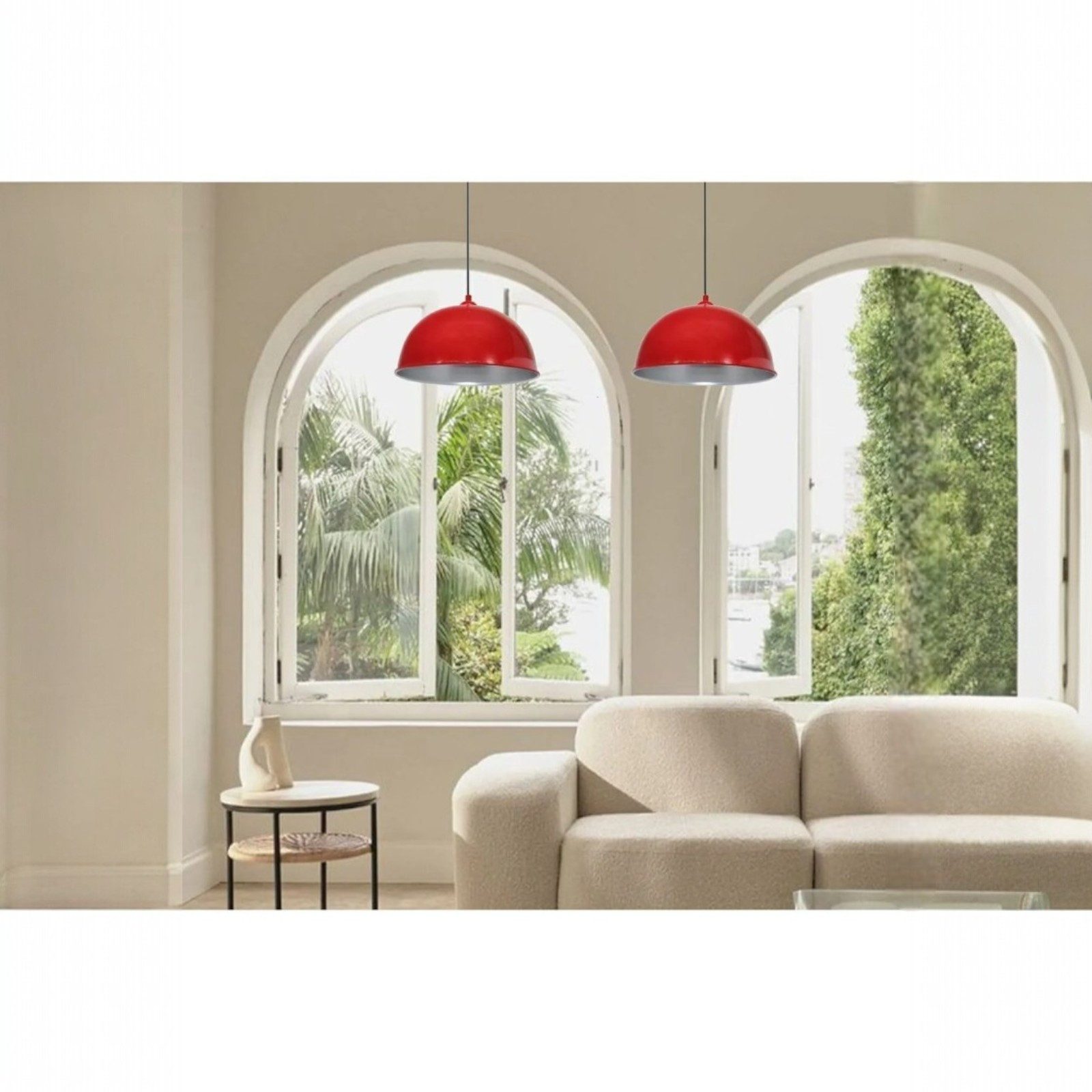 Bamyum Pendelleuchte Yimpi Metall Modern Pendelleuchte, ohne Leuchtmittel