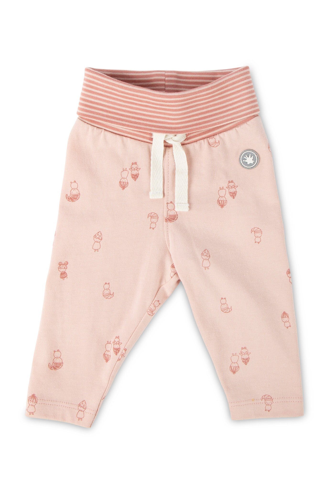 Sigikid Schlupfhose Baby Hose Jersey Schlupfhose, Bio-Baumwolle (1-tlg) rosa