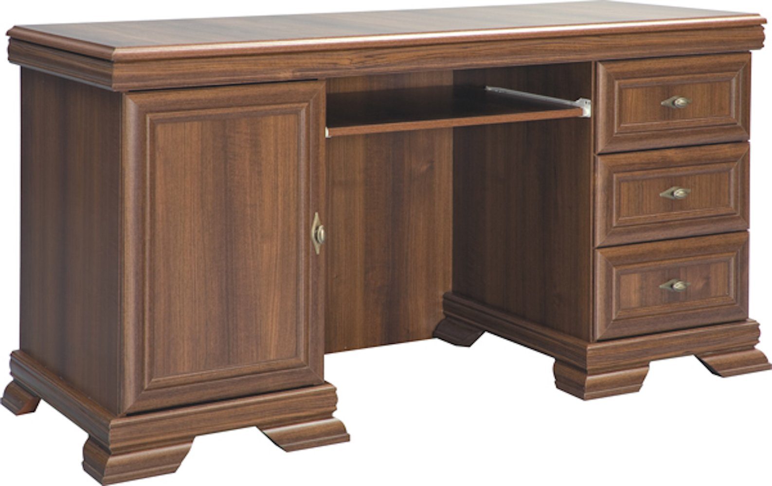 Feldmann-Wohnen Schreibtisch Kora (1-St), 148cm Samoa günstig online kaufen