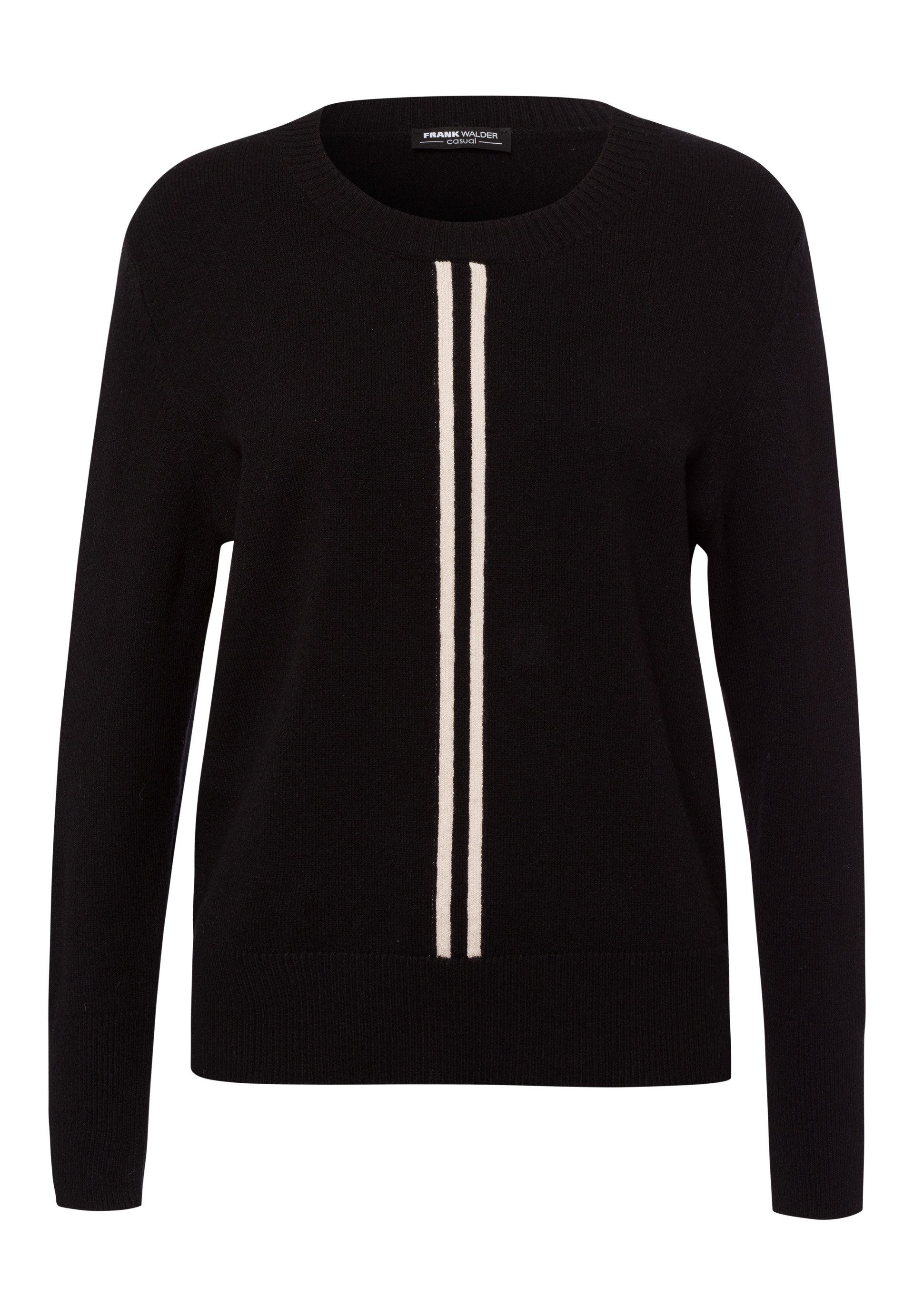 FRANK WALDER Strickpullover mit akzentuierter Front und Ärmeln günstig online kaufen