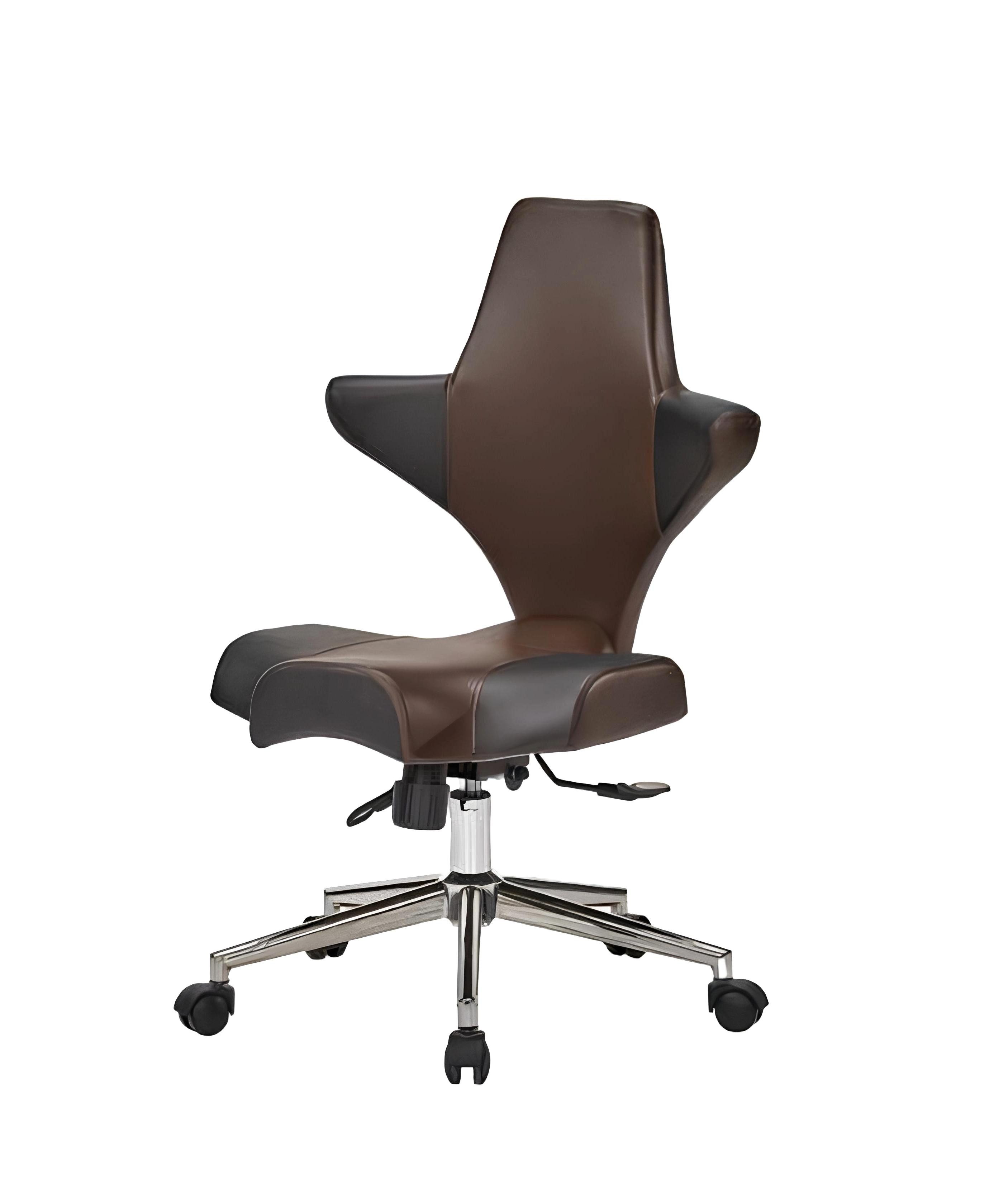 Xlmoebel Bürostuhl Moderner weißer Arbeitsstuhl mit ergonomischer Polsterung, Hergestellt in Europa