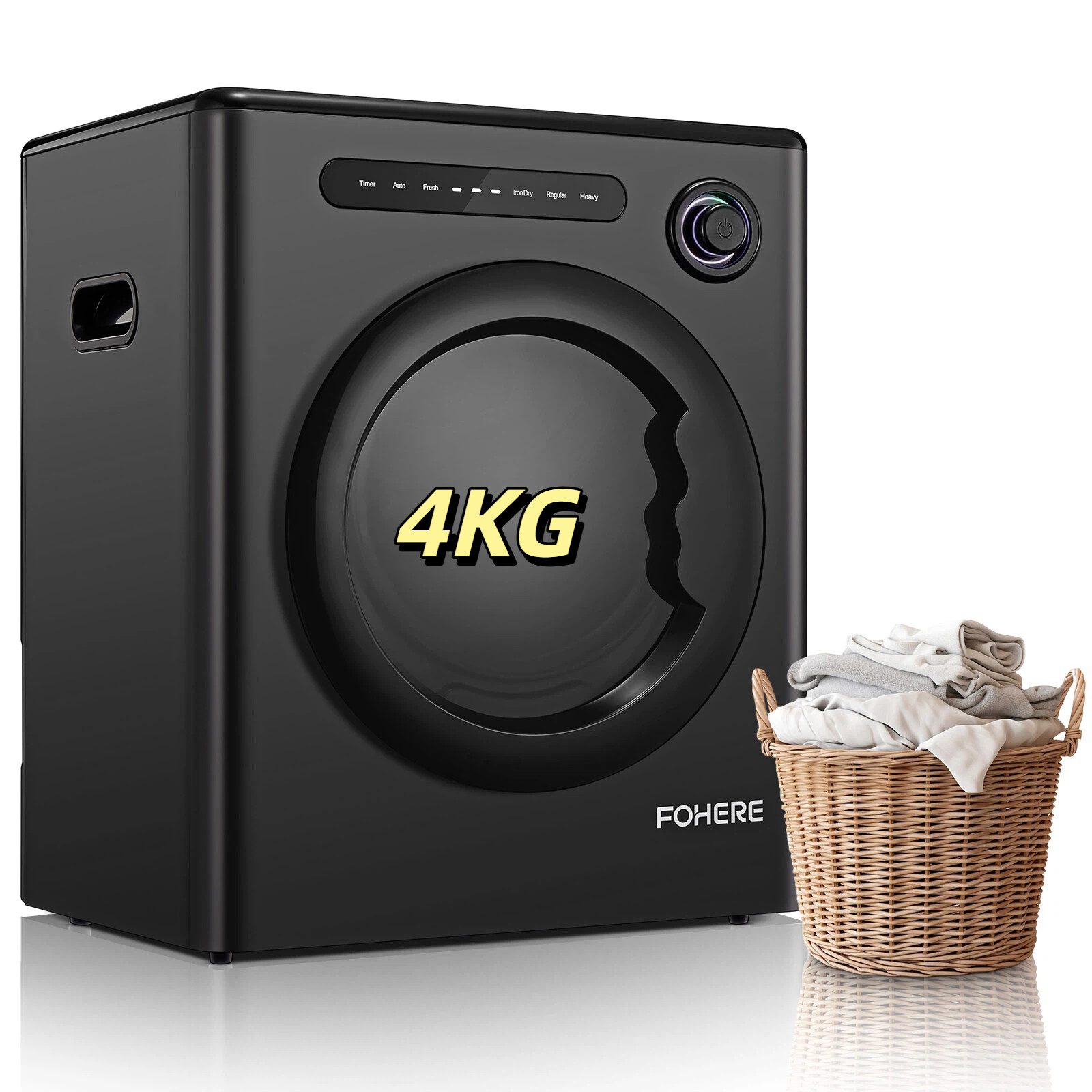 FOHERE Ablufttrockner MDM-GYJ, Iintelligente Trocknung, 1200W
