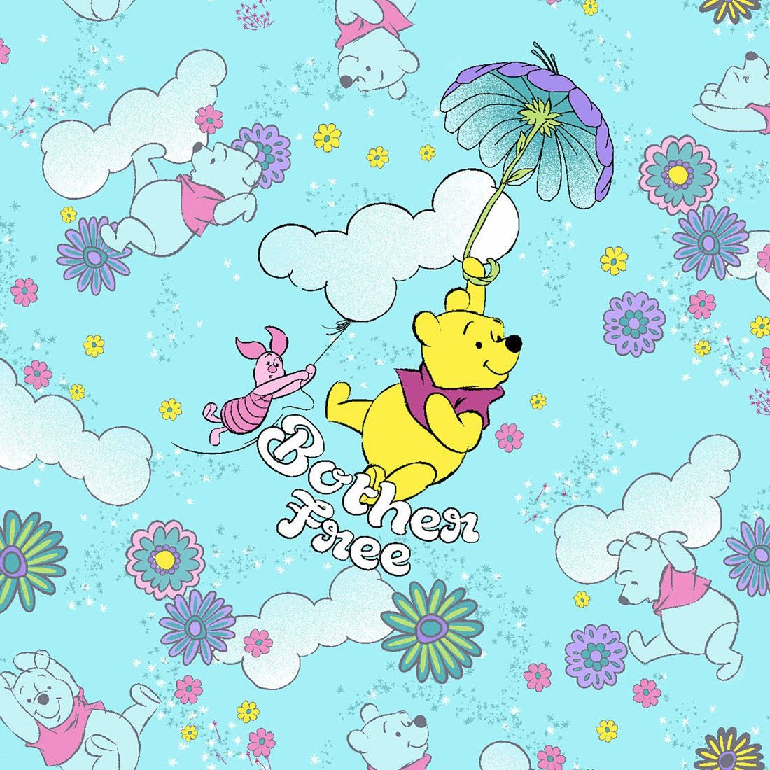 Cherokee Funktionsbluse Bunt bedruckter Damen Kasack "Bother Free" Kasack mit Motiv