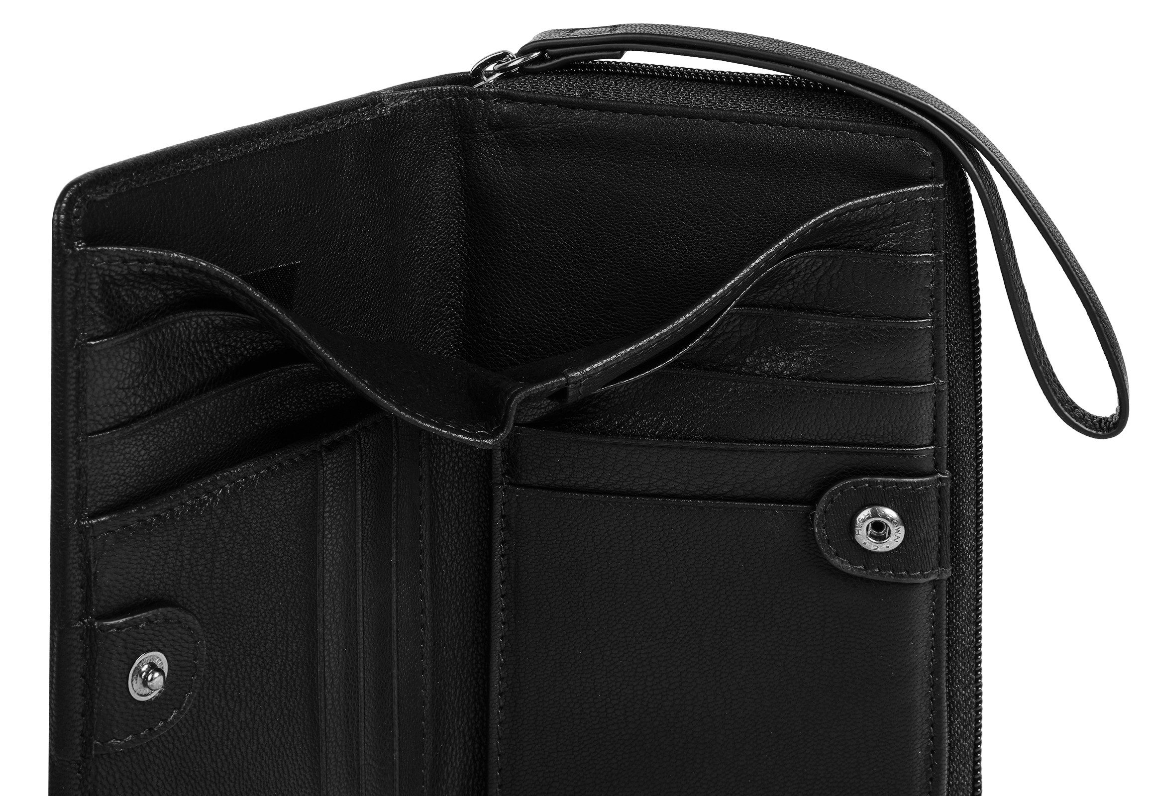 bugatti Geldbörse BLACK MAGIC, echt Leder