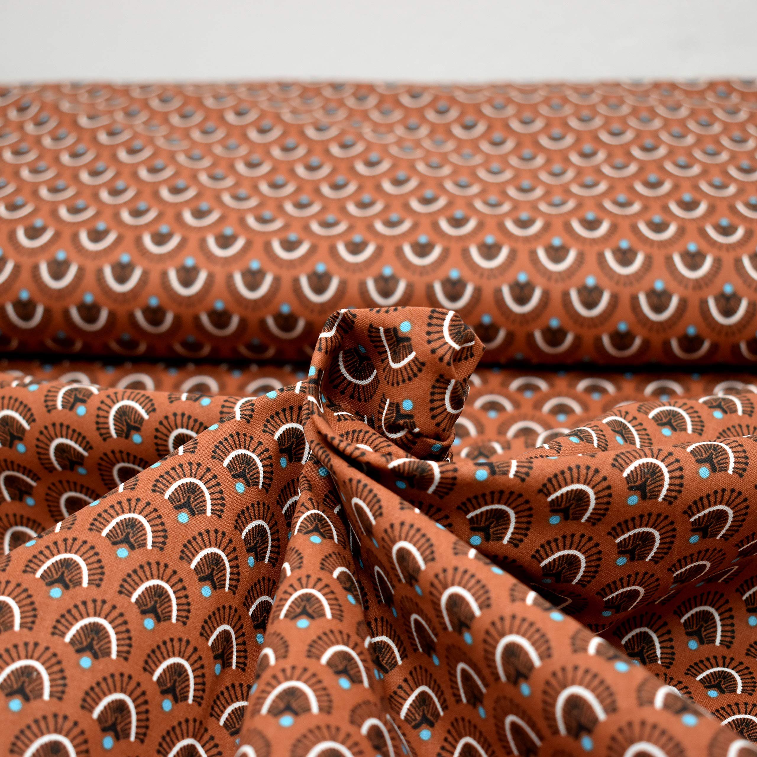 MAGAM-Stoffe Stoff "Lille", Design Baumwollstoff aus Frankreich ÖKO-TEX Meterware ab 50cm