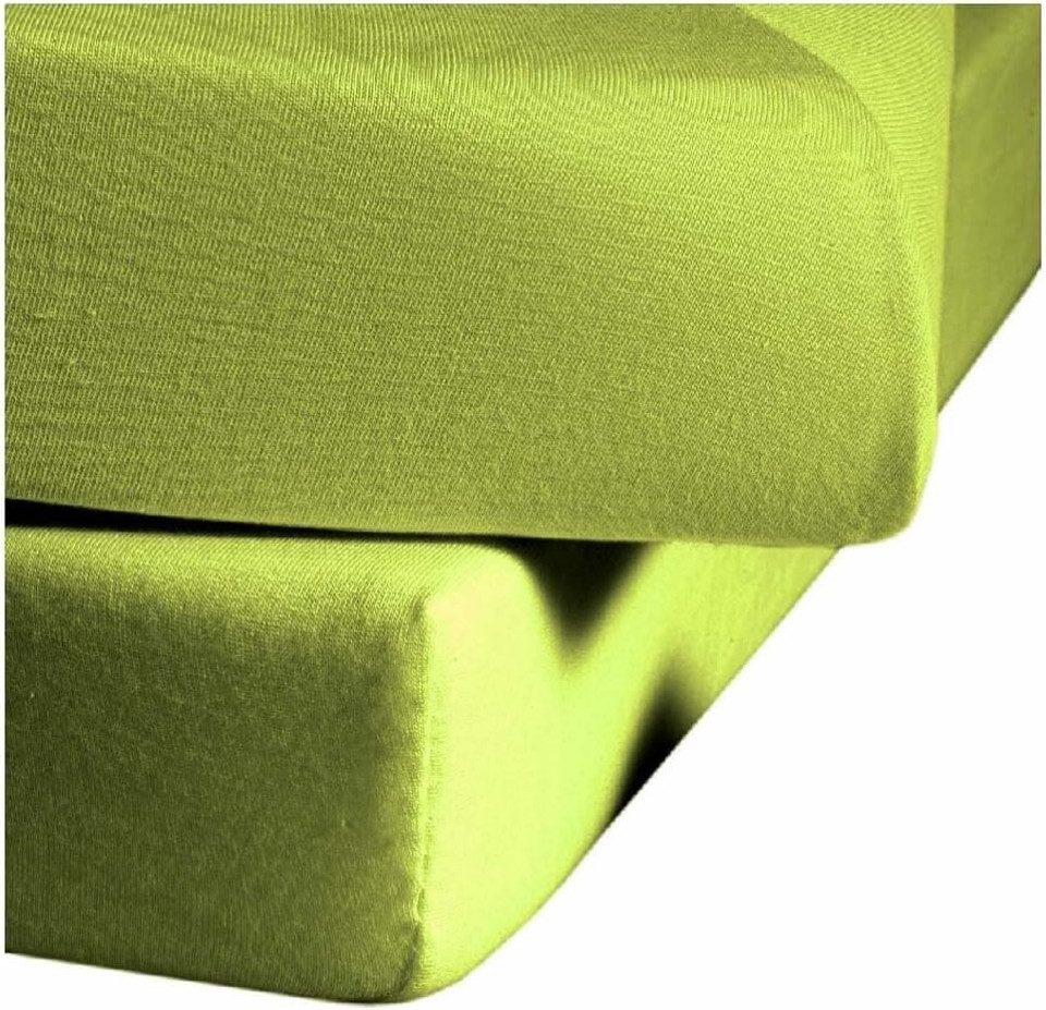 fleuresse Spannbettlaken Comfort Jerseyspannlaken, 96% Baumwolle, günstig online kaufen