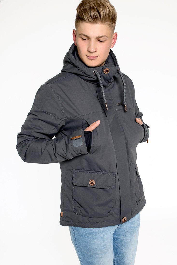 CNSRD Parka FINN II JKT CS MEN mit hochschließendem Kragen und Kapuze